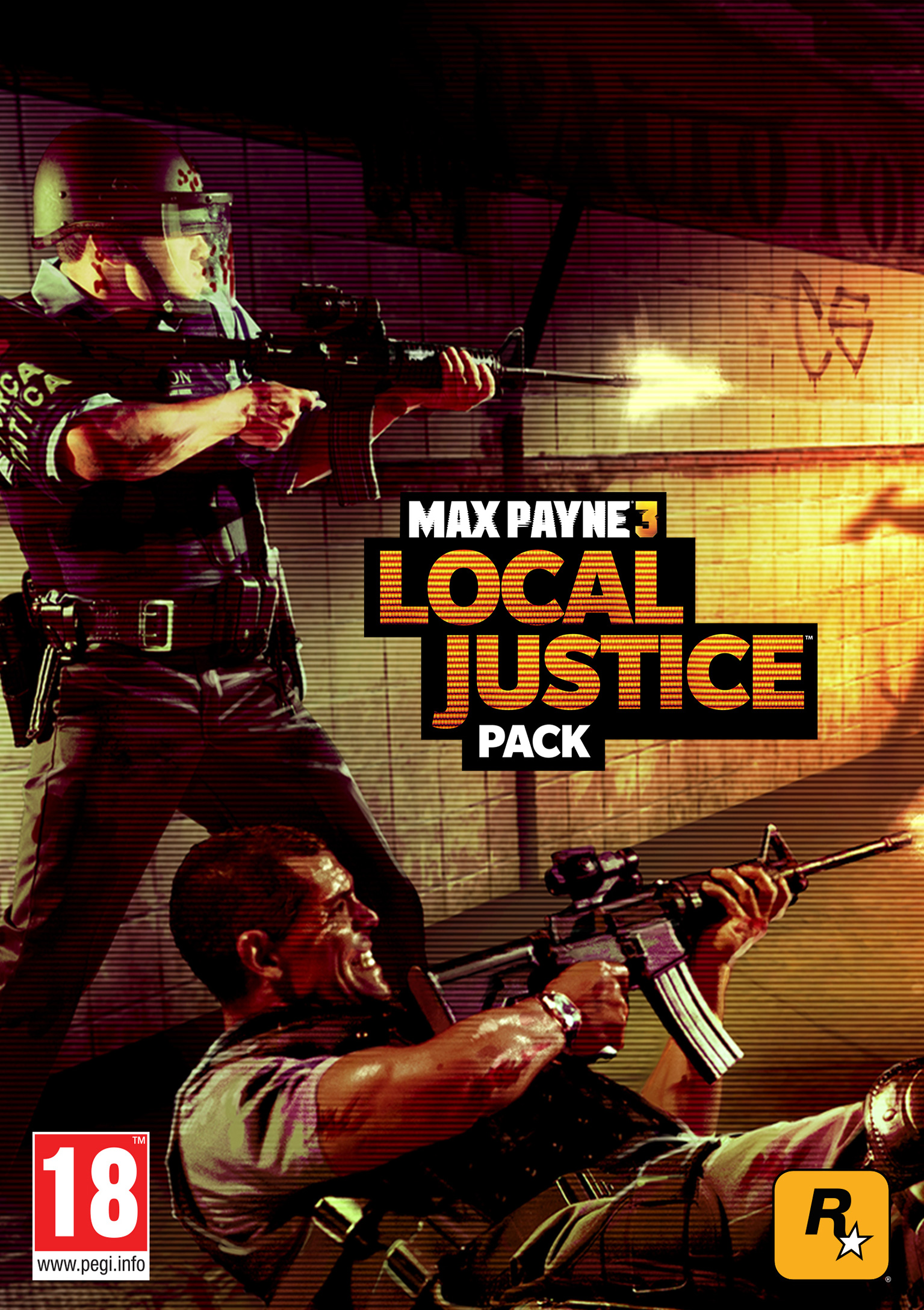 Max Payne 3: Local Justice Pack - pedn DVD obal