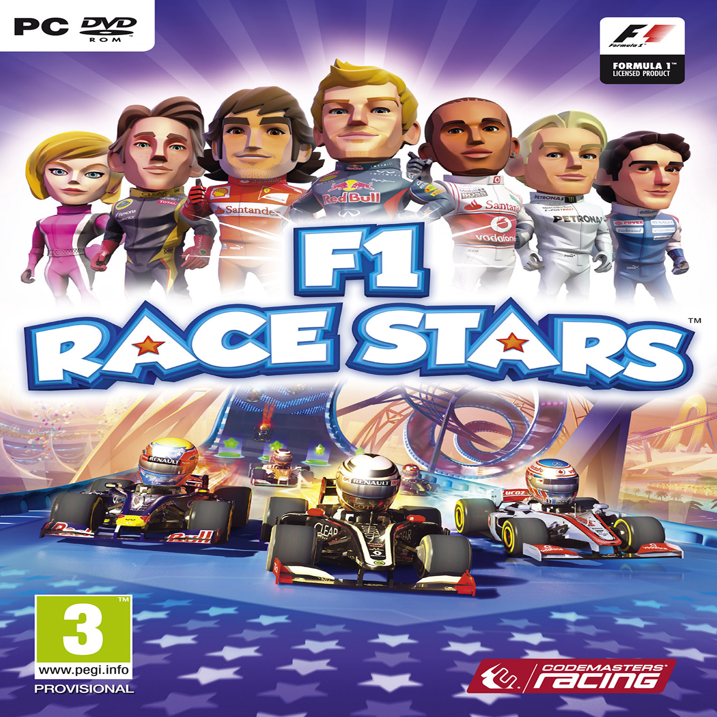 F1 Race Stars - pedn CD obal