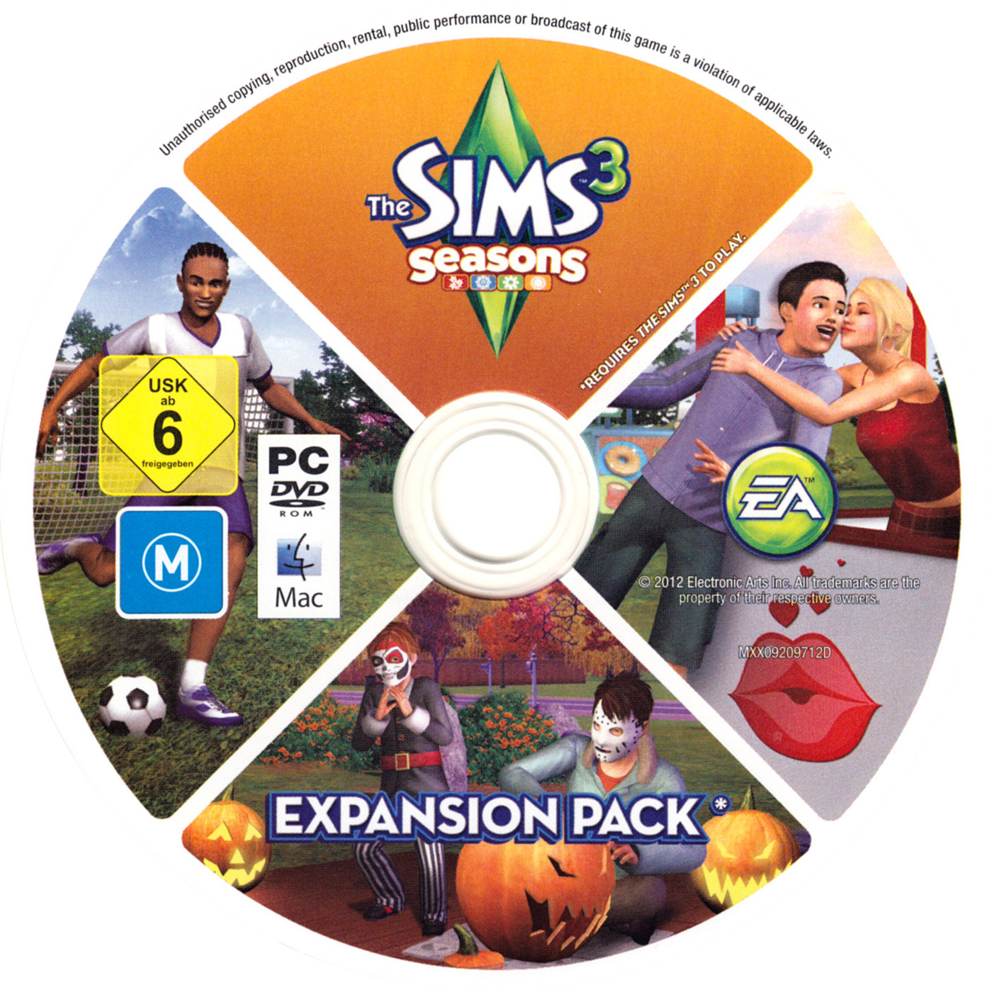 The Sims 3: Seasons - CD obal