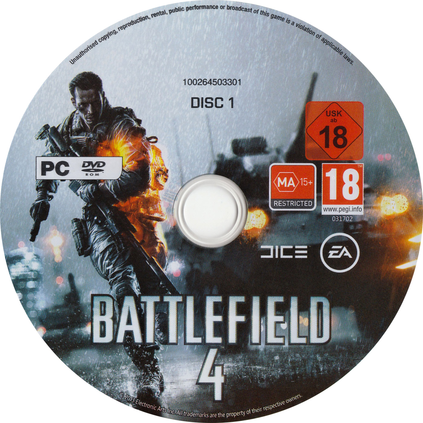 Battlefield 4 - CD obal