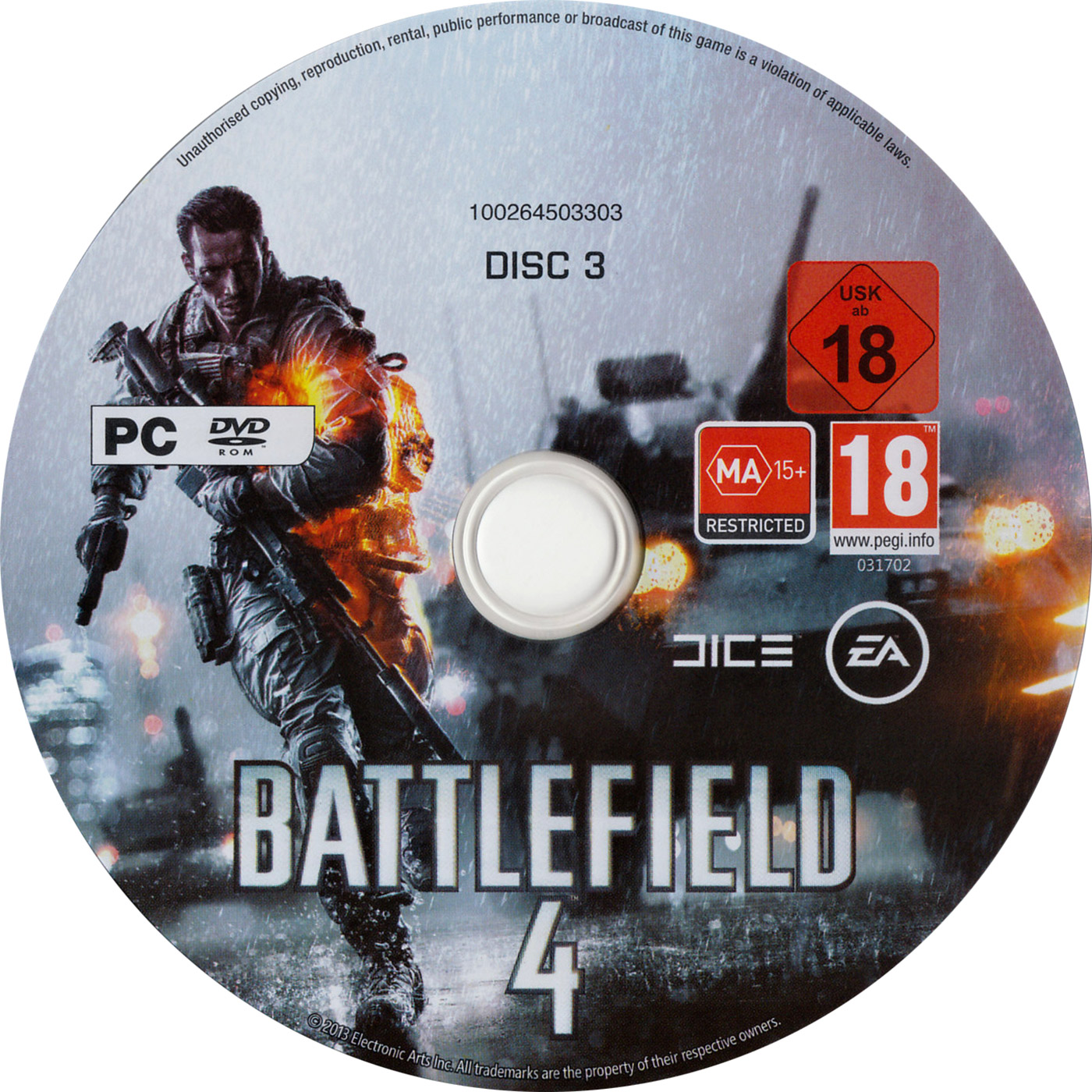 Battlefield 4 - CD obal 3