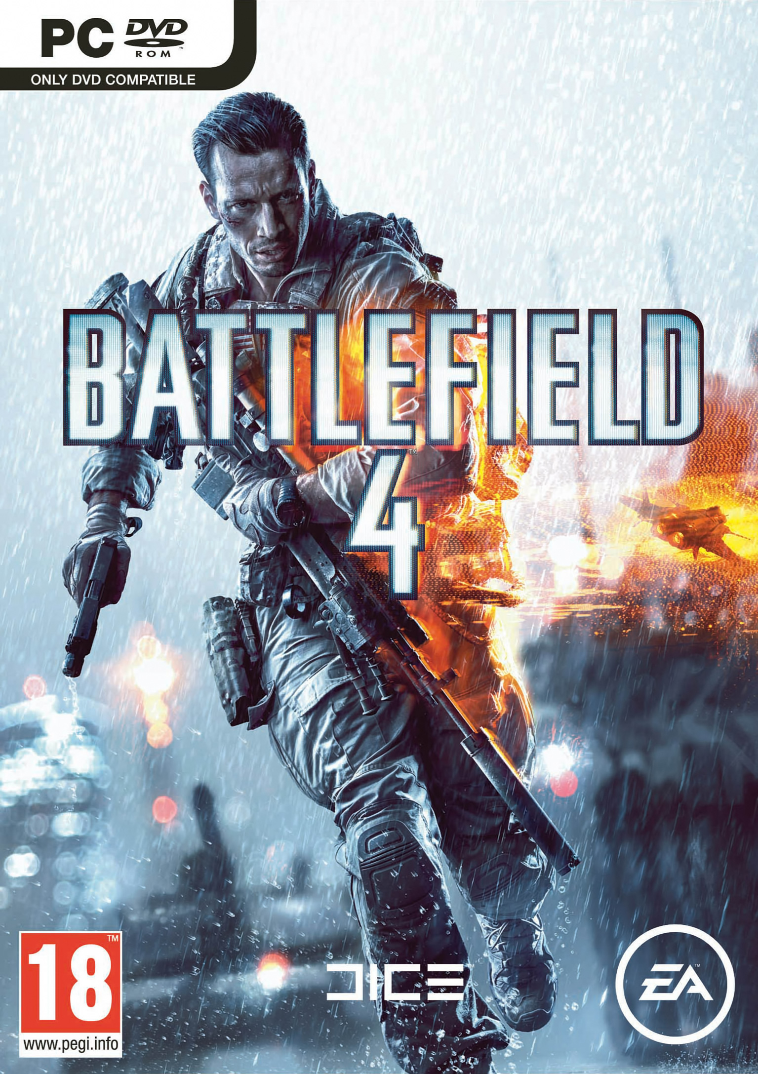 Battlefield 4 - pedn DVD obal