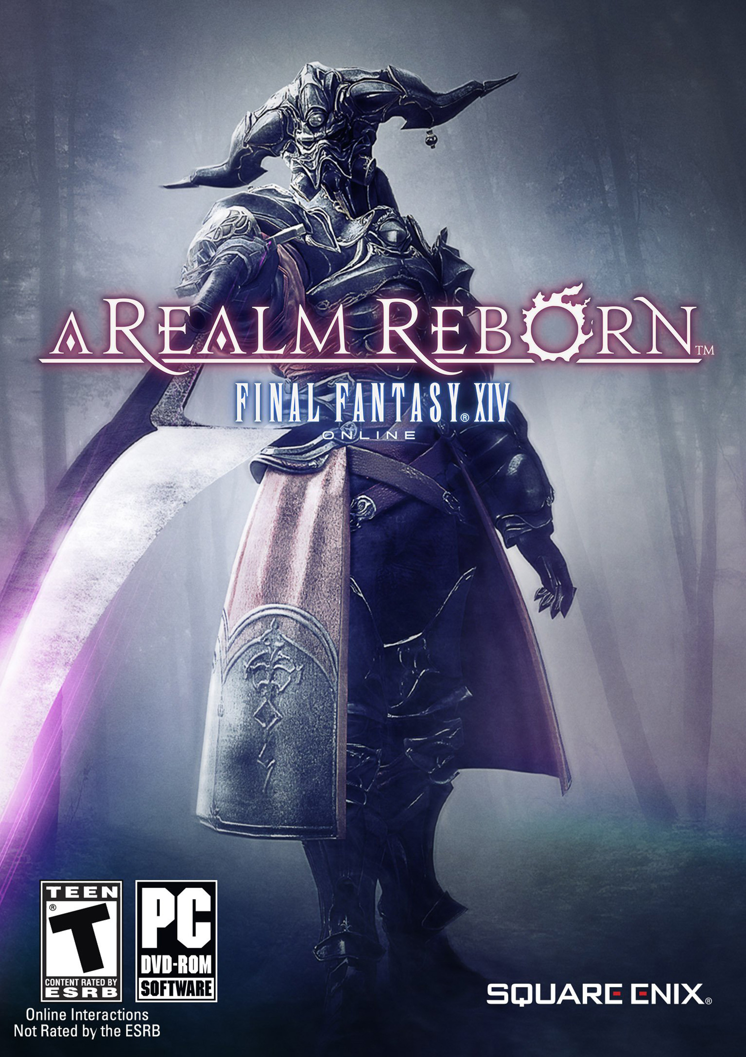 Final Fantasy XIV: A Realm Reborn - pedn DVD obal