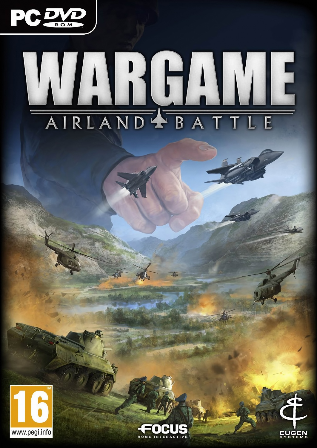 Wargame: AirLand Battle  - pedn DVD obal