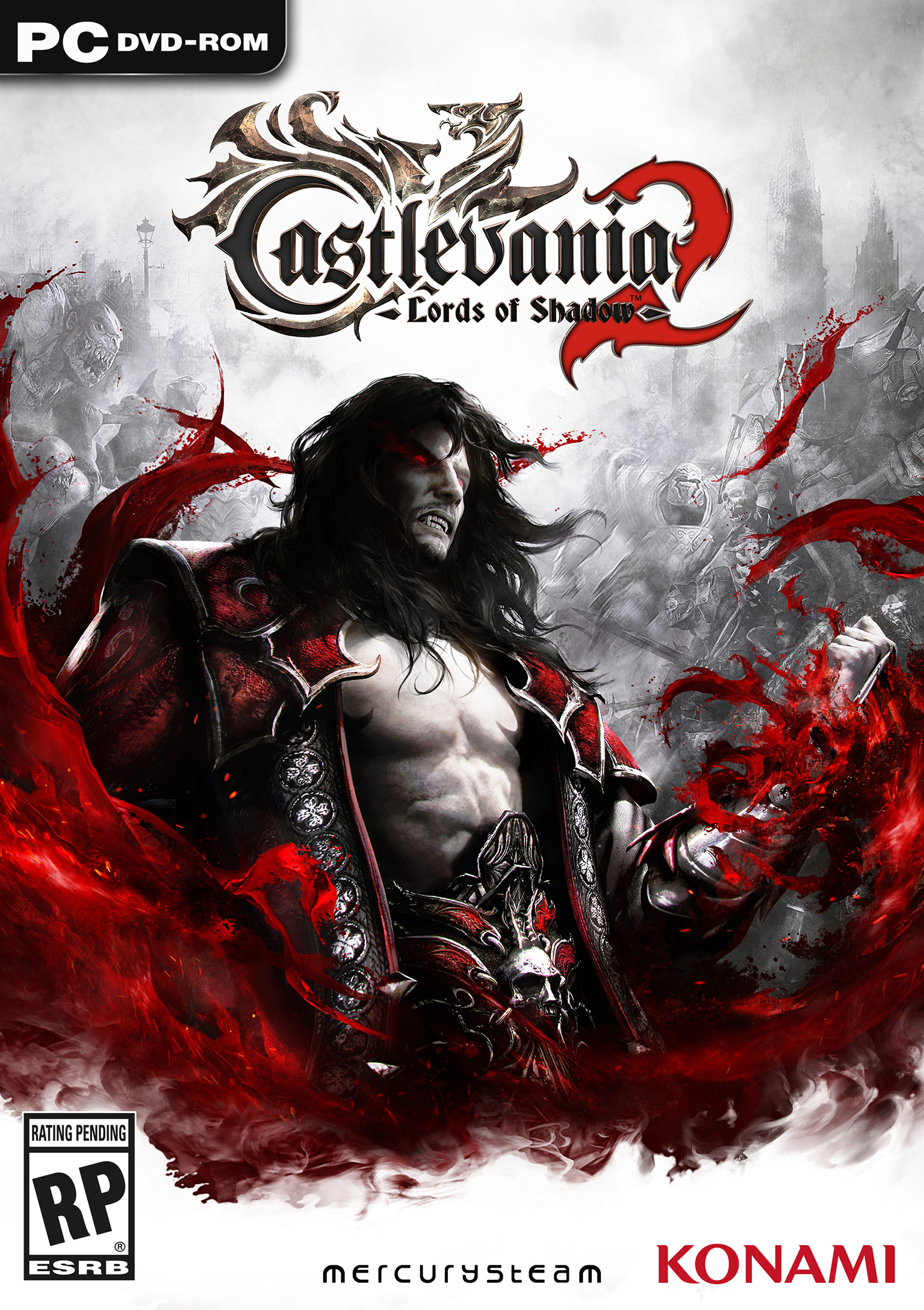 Castlevania: Lords of Shadow 2 - pedn DVD obal