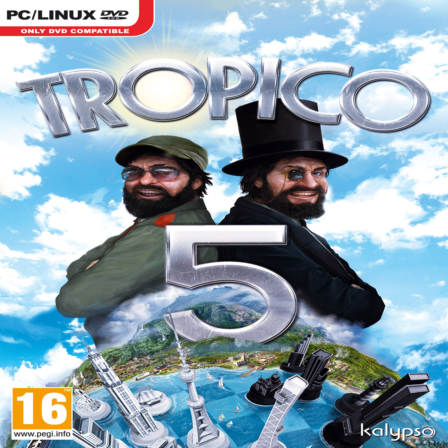 Tropico 5 - pedn CD obal