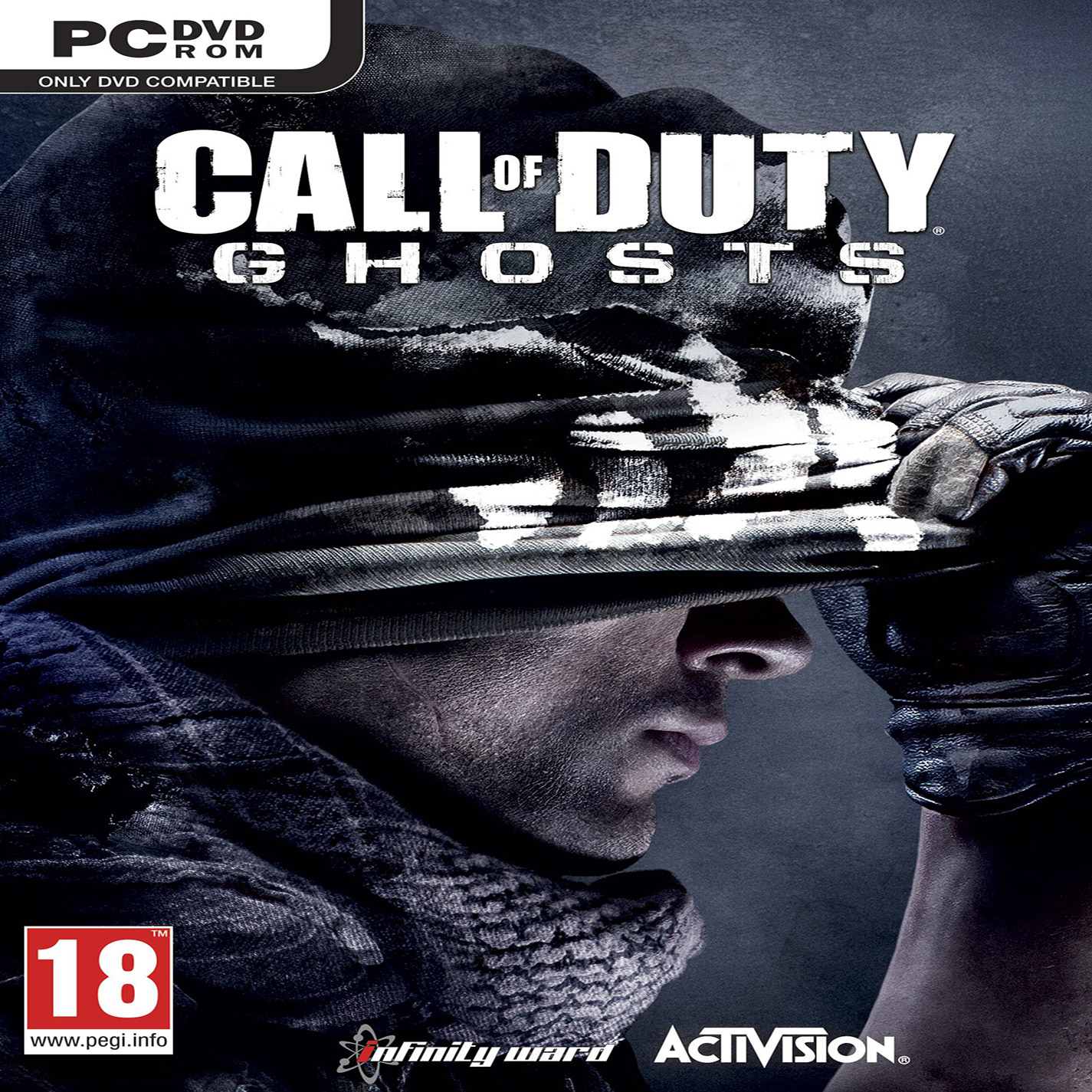 Call of Duty: Ghosts - pedn CD obal