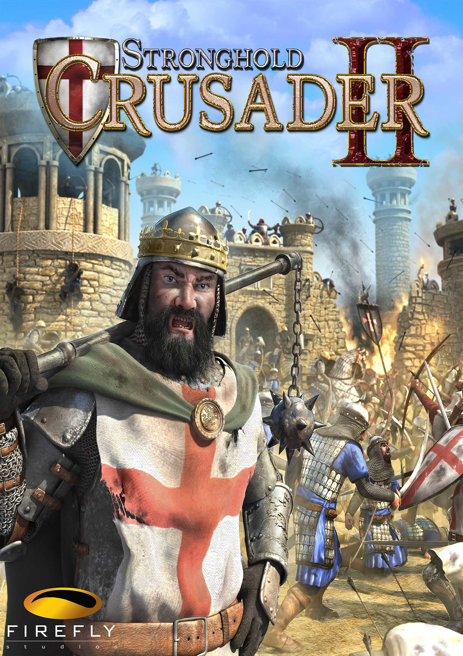 Stronghold Crusader 2 - pedn DVD obal