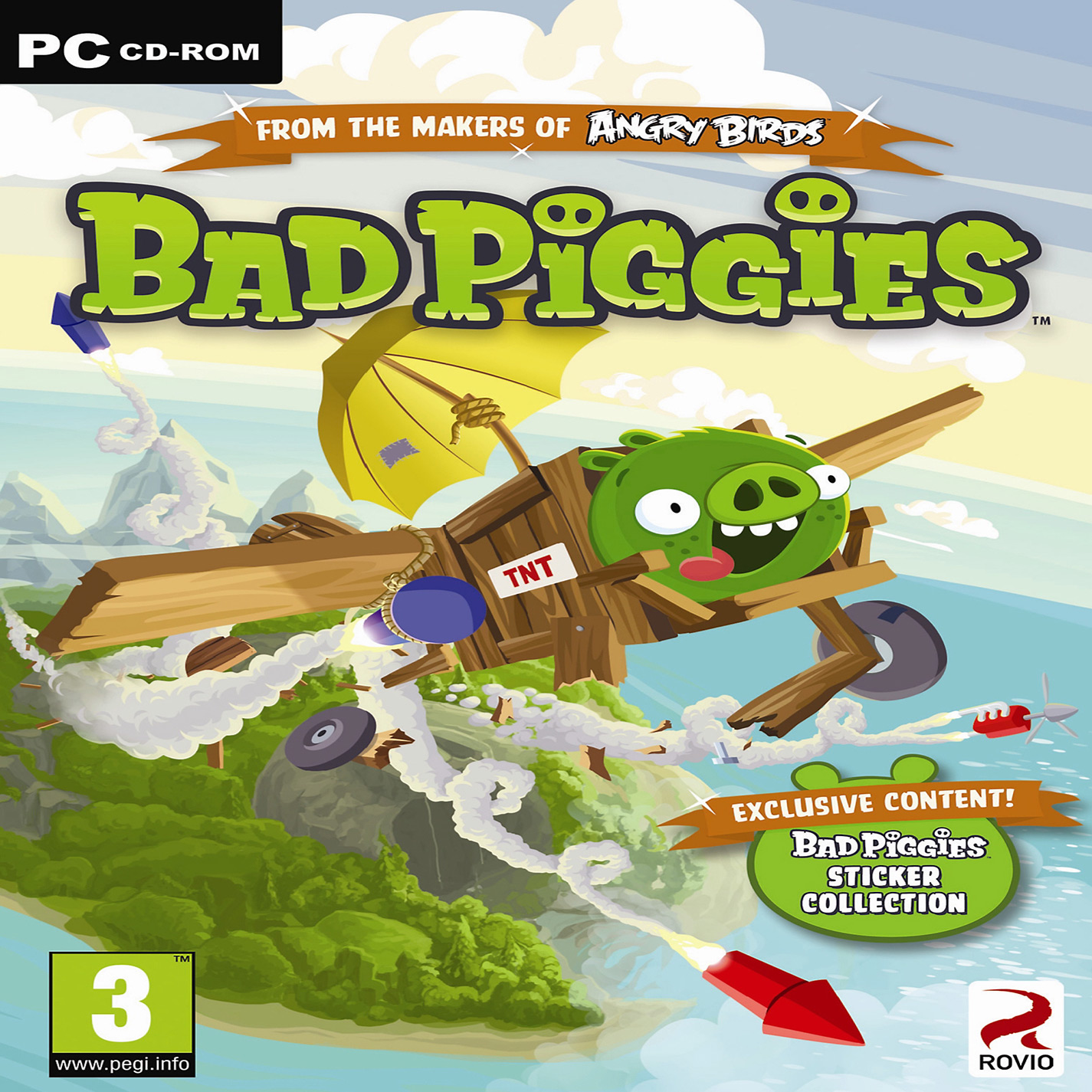 Bad Piggies - pedn CD obal