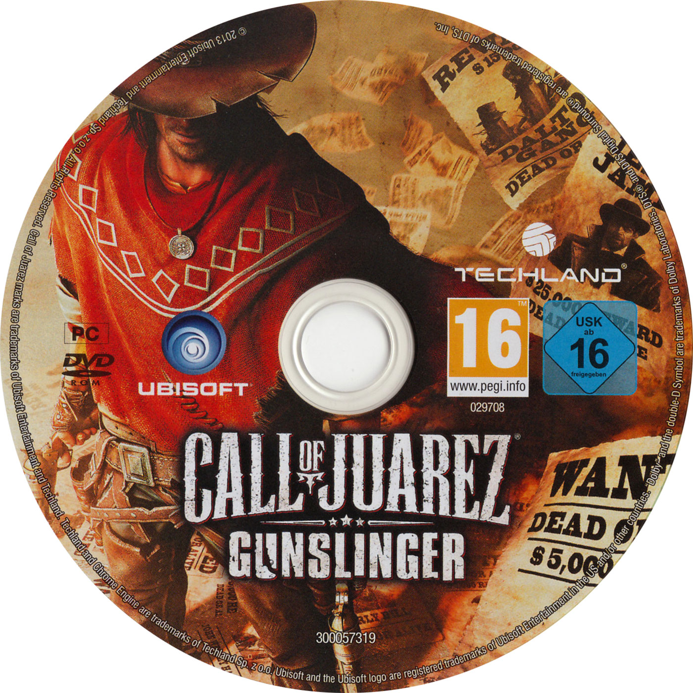 Call of Juarez: Gunslinger - CD obal
