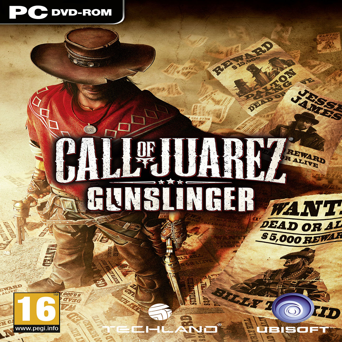 Call of Juarez: Gunslinger - pedn CD obal