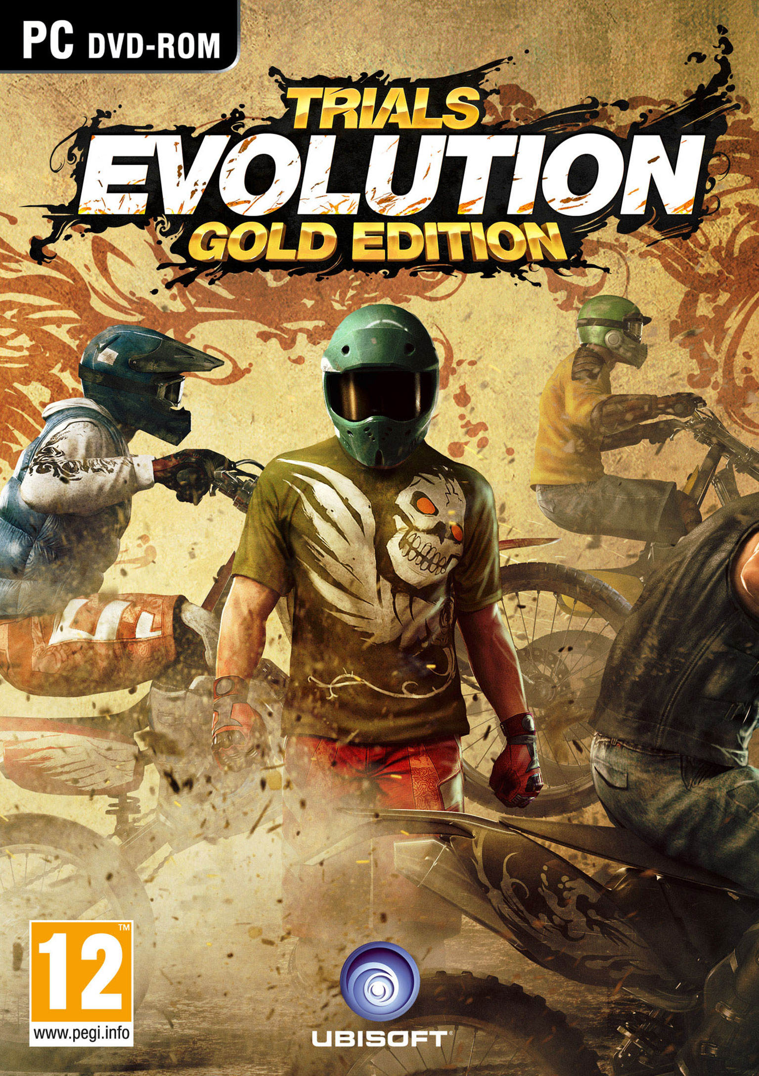 Trials Evolution: Gold Edition - pedn DVD obal