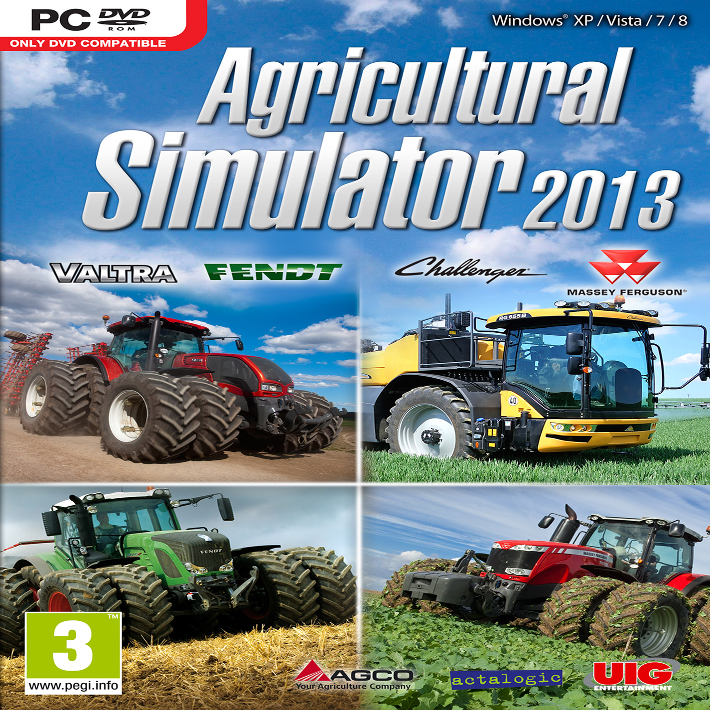Agricultural Simulator 2013 - pedn CD obal