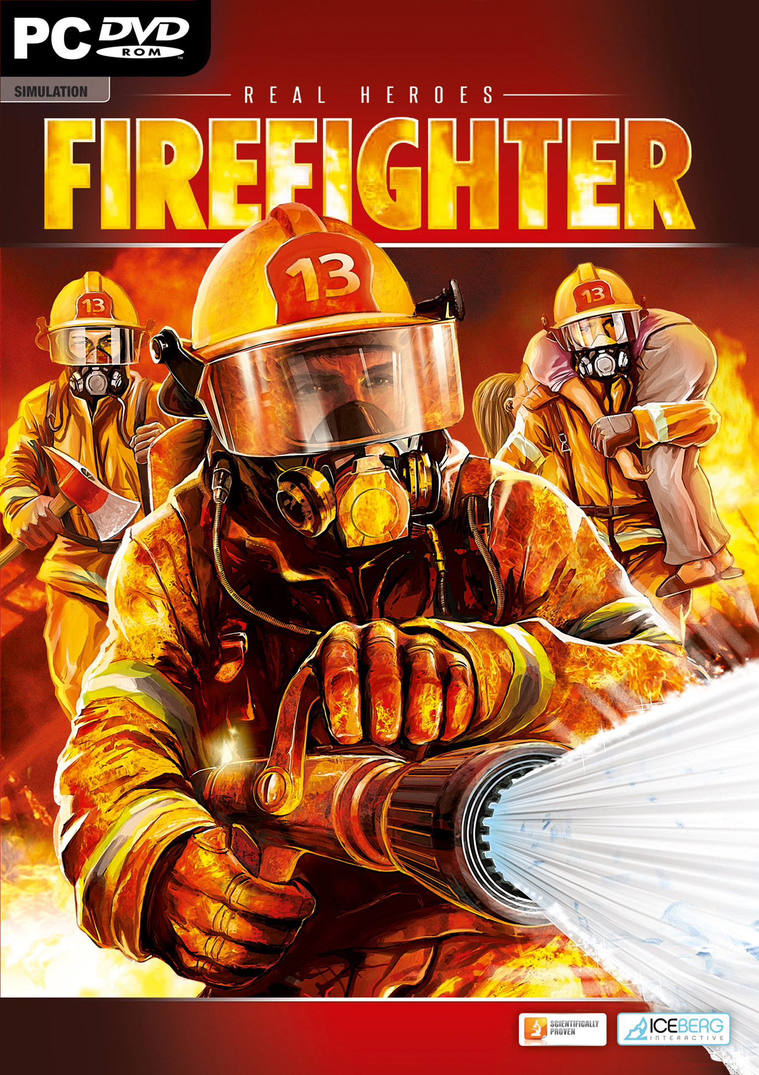 Real Heroes: Firefighter - pedn DVD obal
