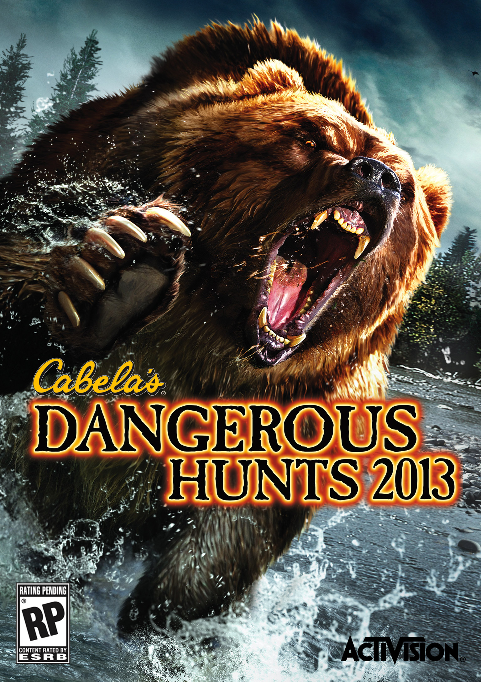 Cabela's Dangerous Hunts 2013 - pedn DVD obal