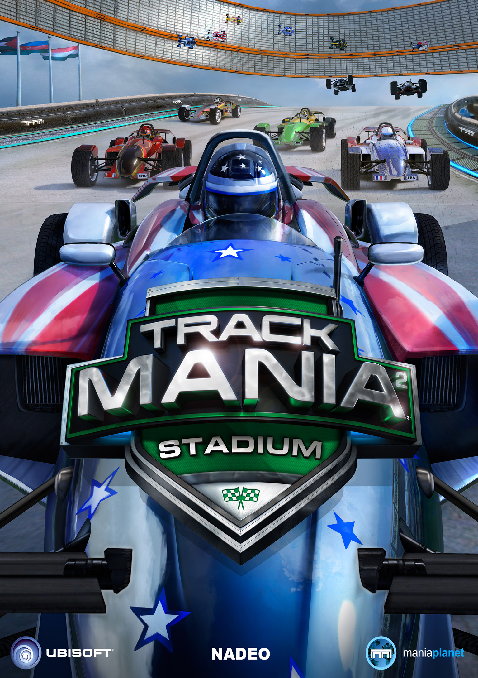 TrackMania 2: Stadium - pedn DVD obal 2