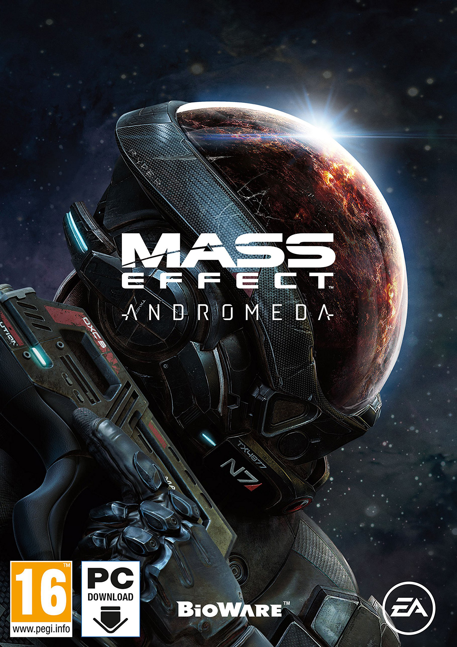 Mass Effect: Andromeda - pedn DVD obal