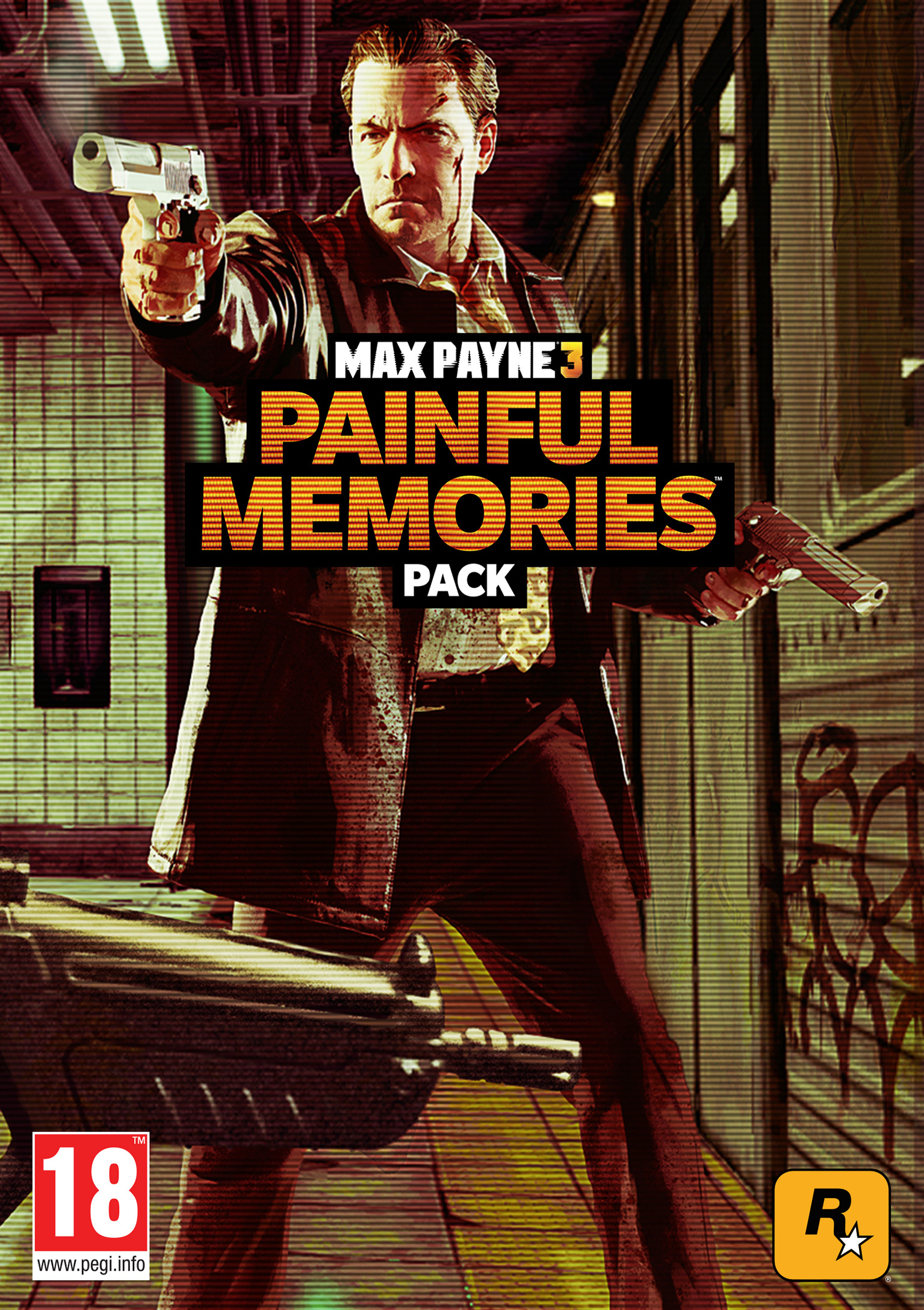 Max Payne 3: Painful Memories - pedn DVD obal