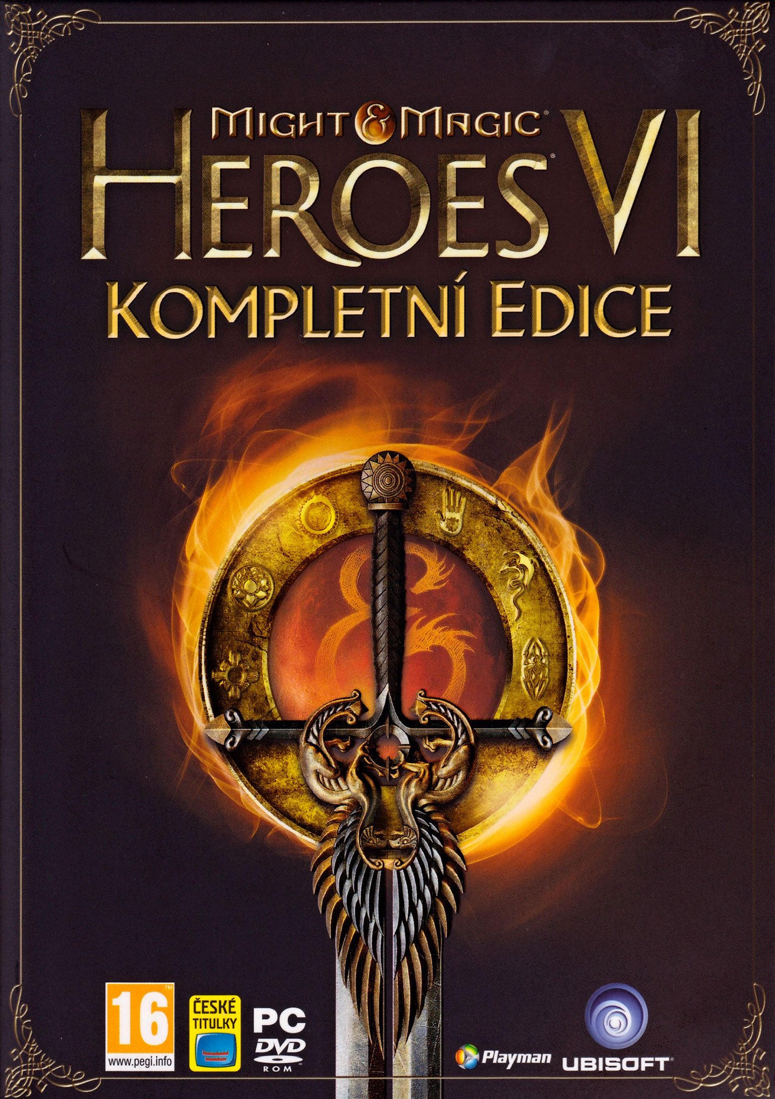 Might & Magic Heroes VI: Complete Edition - pedn DVD obal