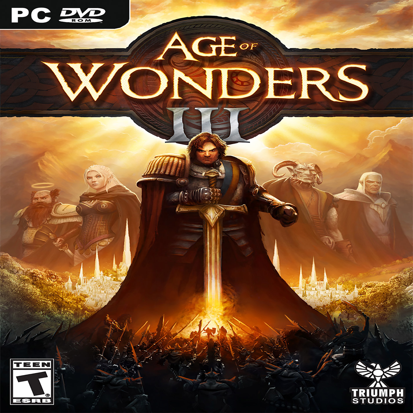 Age of Wonders 3 - pedn CD obal