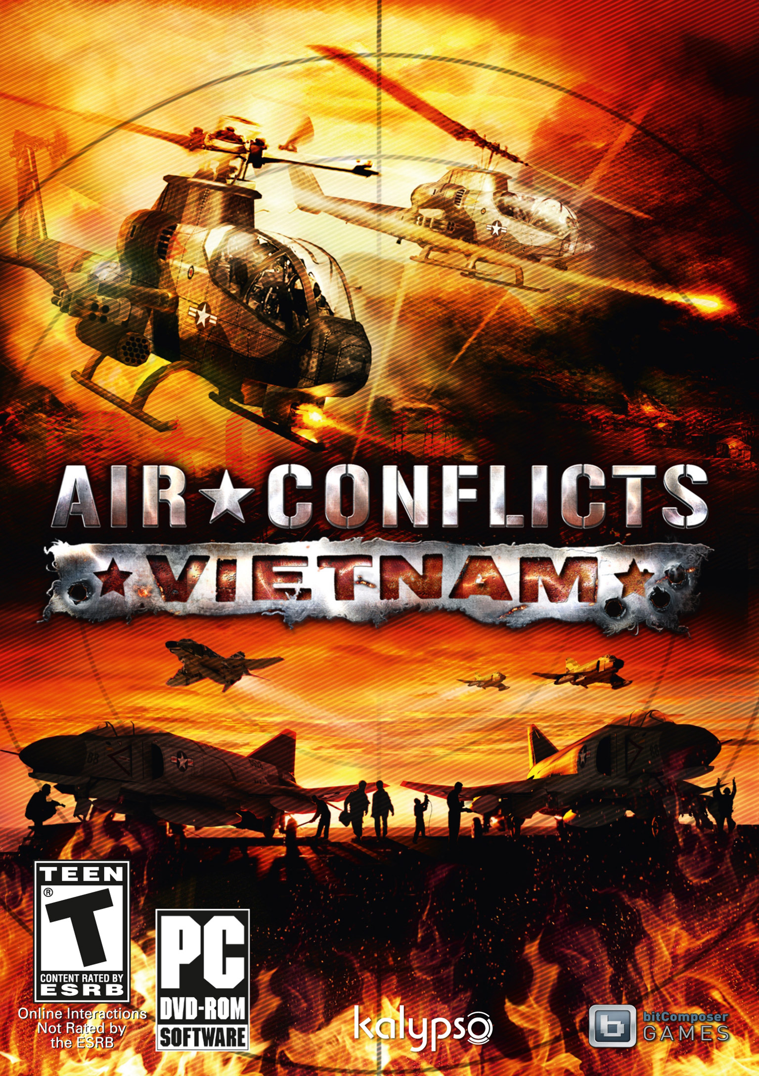 Air Conflicts: Vietnam - pedn DVD obal