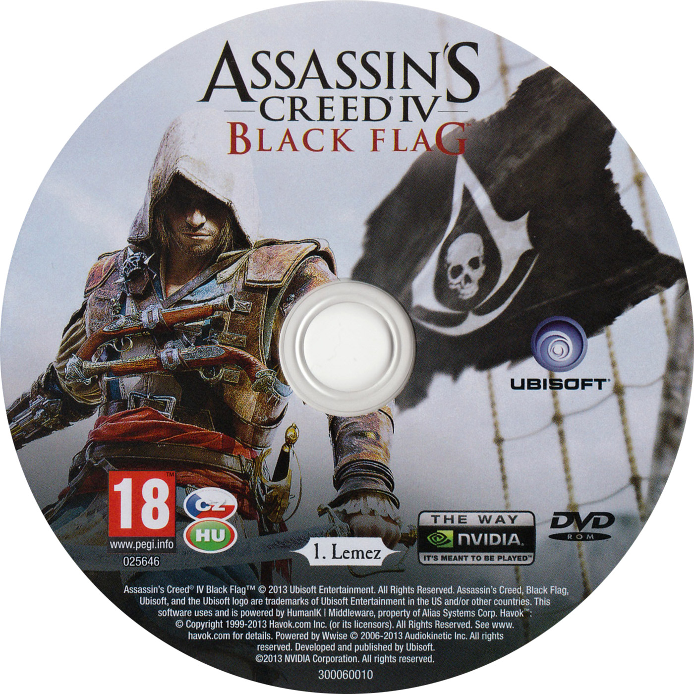 Assassin's Creed IV: Black Flag - CD obal
