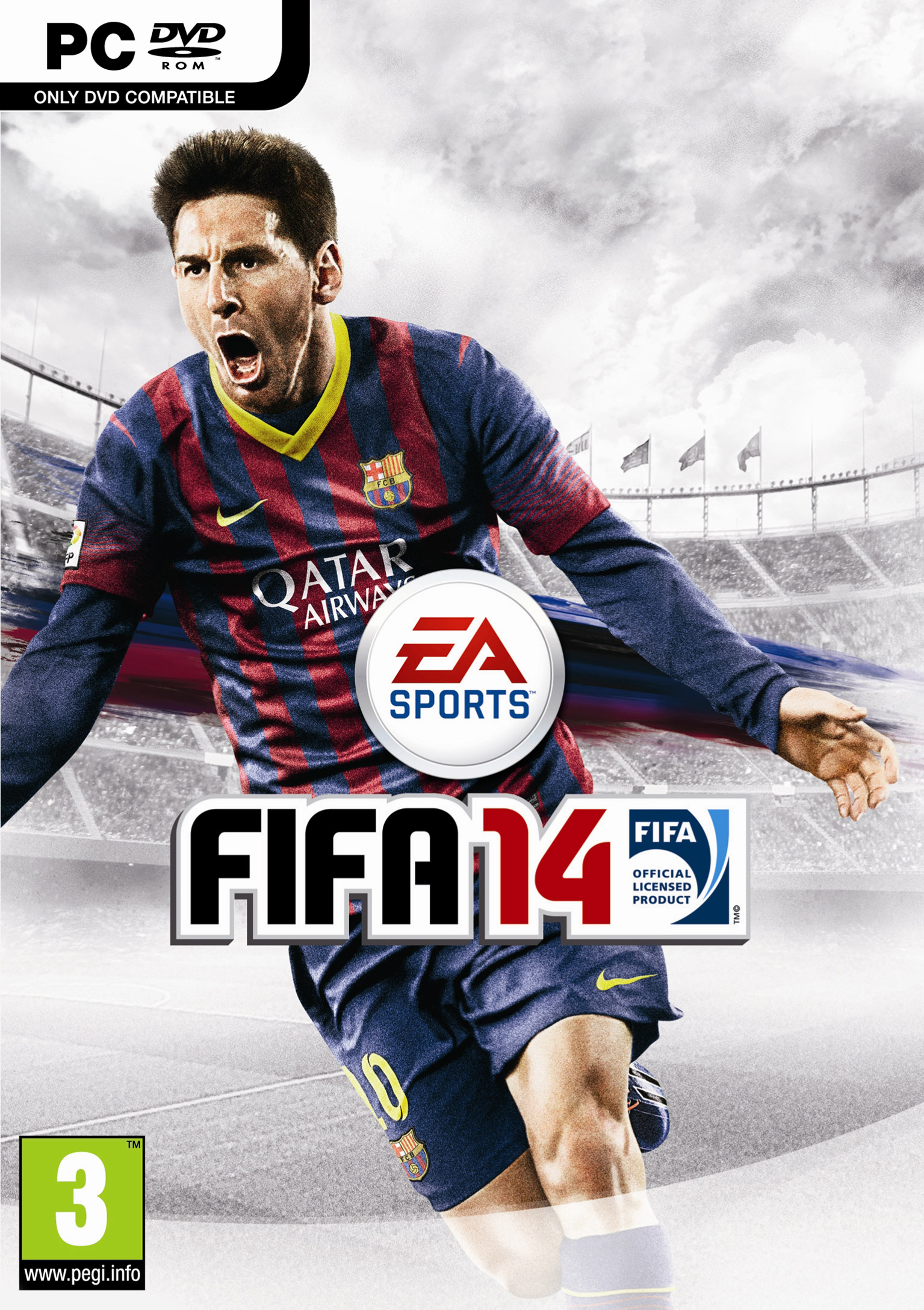 FIFA 14 - pedn DVD obal