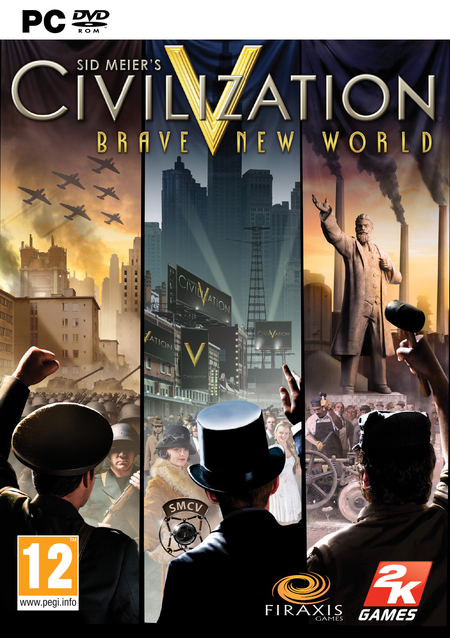 Civilization V: Brave New World - pedn DVD obal