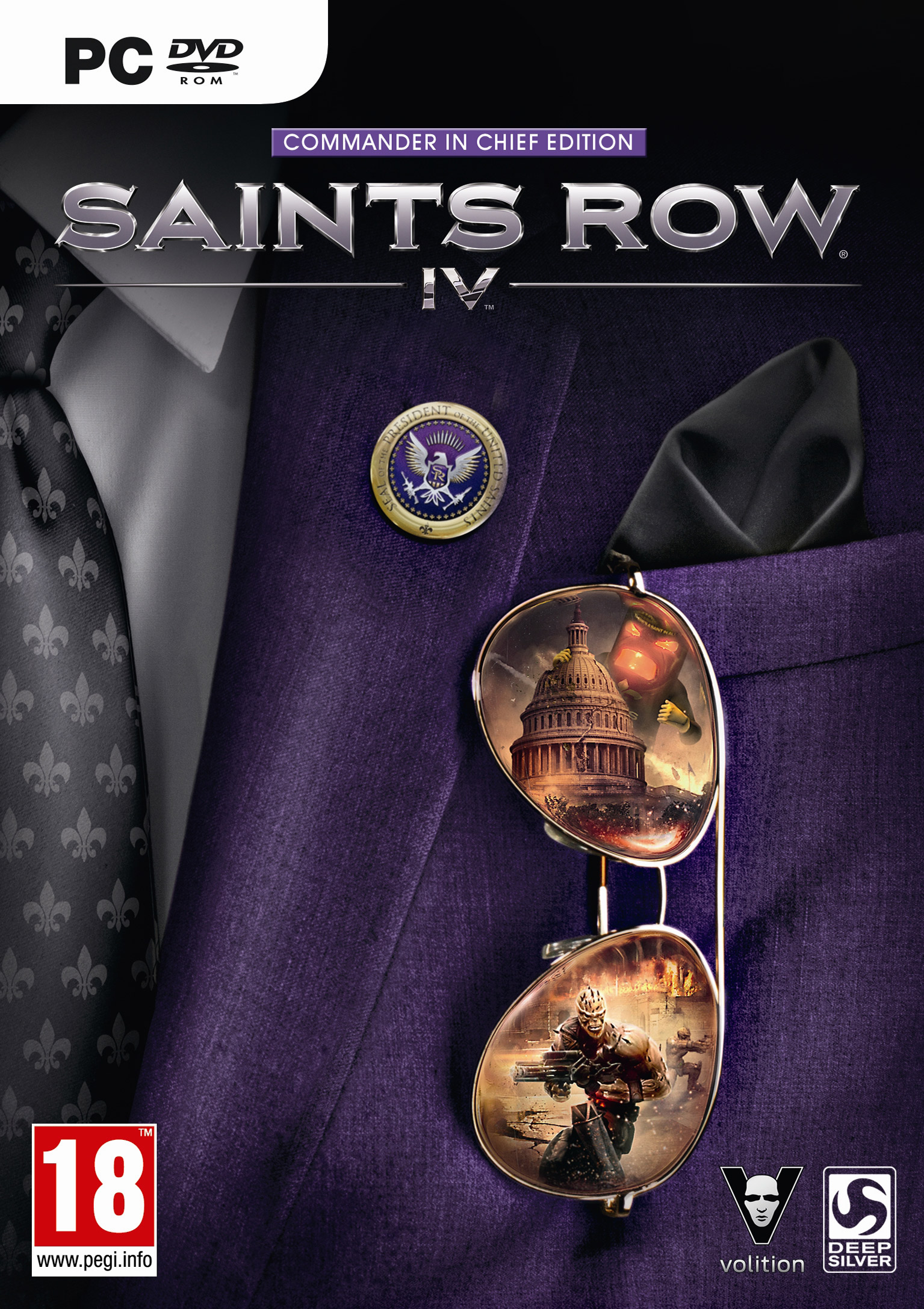 Saints Row IV - pedn DVD obal