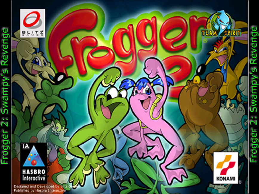 Frogger 2: Swampy's Revenge - zadn CD obal