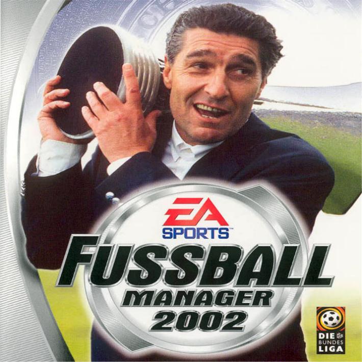 Fussball Manager 2002 - pedn CD obal