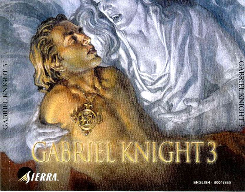 Gabriel Knight 3: Blood of the Sacred, Blood of the Damned - pedn CD obal