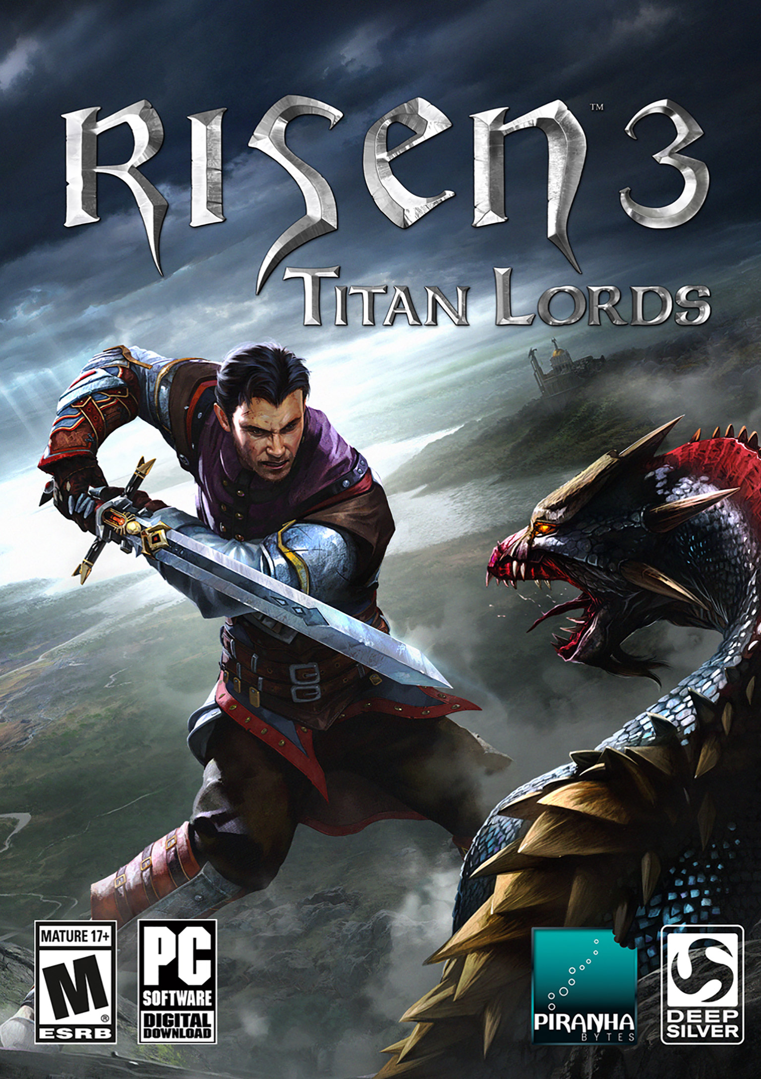 Risen 3: Titan Lords - pedn DVD obal