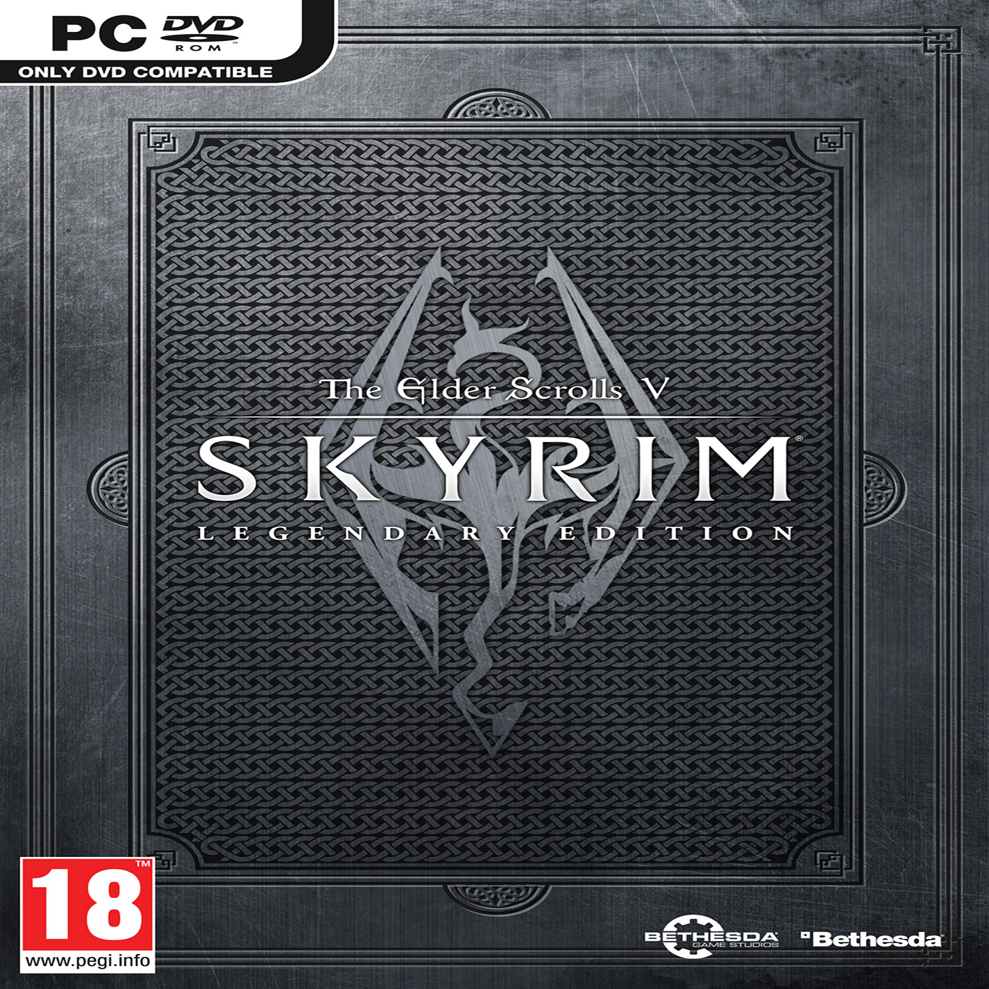 The Elder Scrolls V: Skyrim - Legendary Edition - pedn CD obal