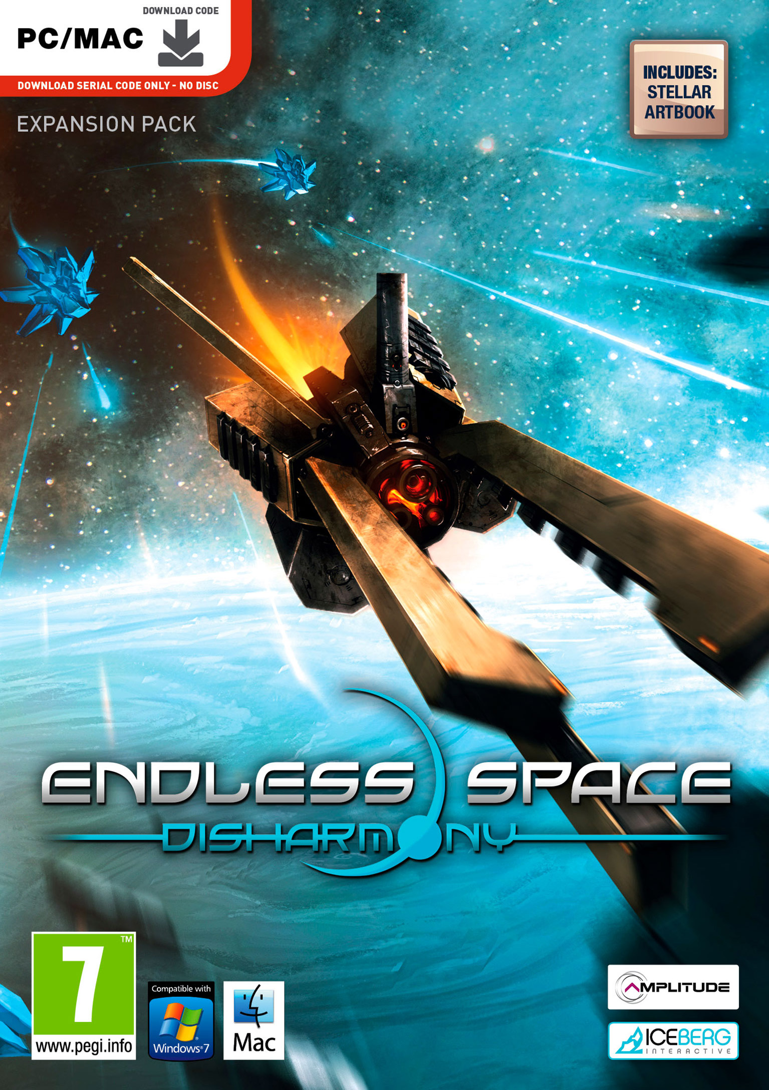 Endless Space: Disharmony - pedn DVD obal