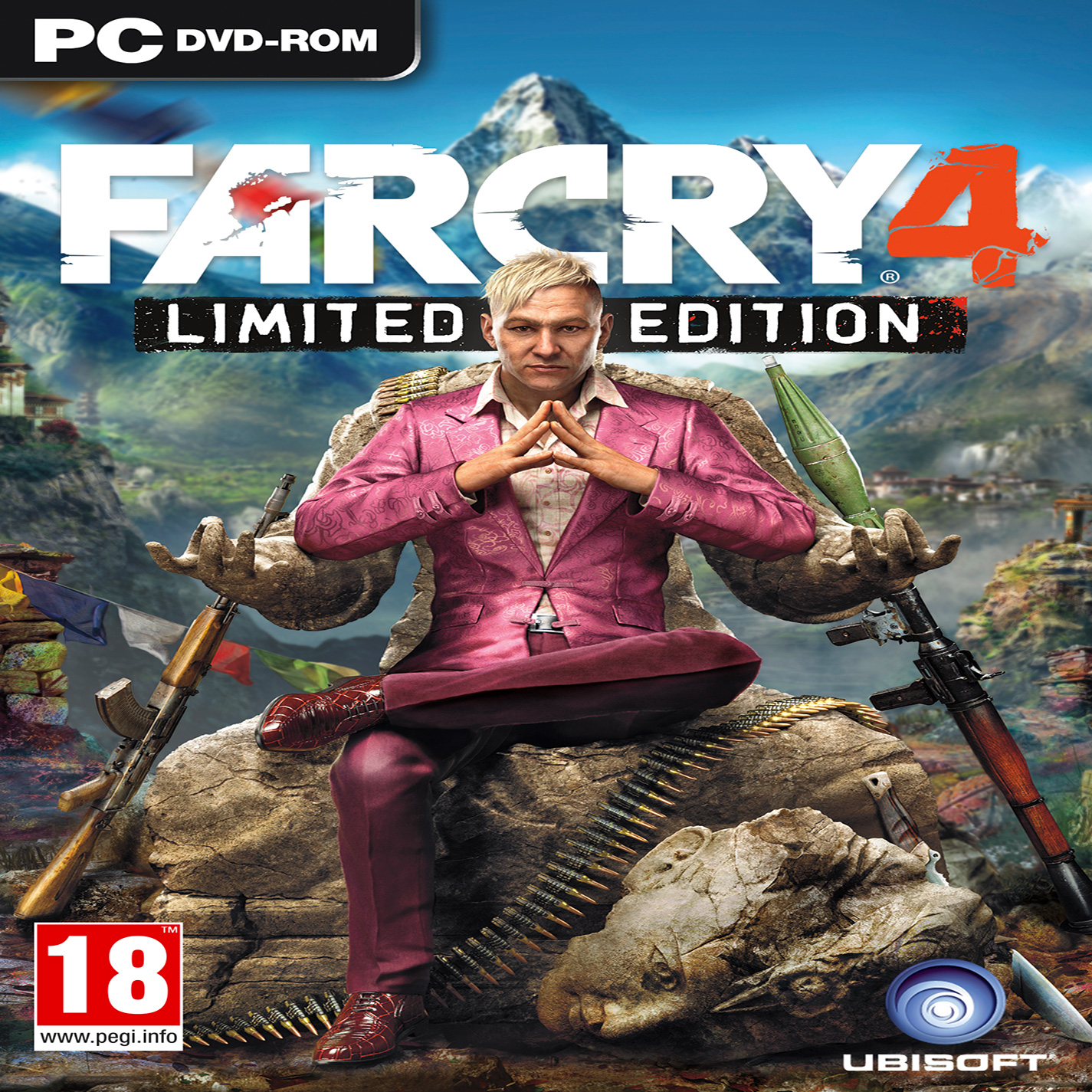 Far Cry 4 - pedn CD obal 2