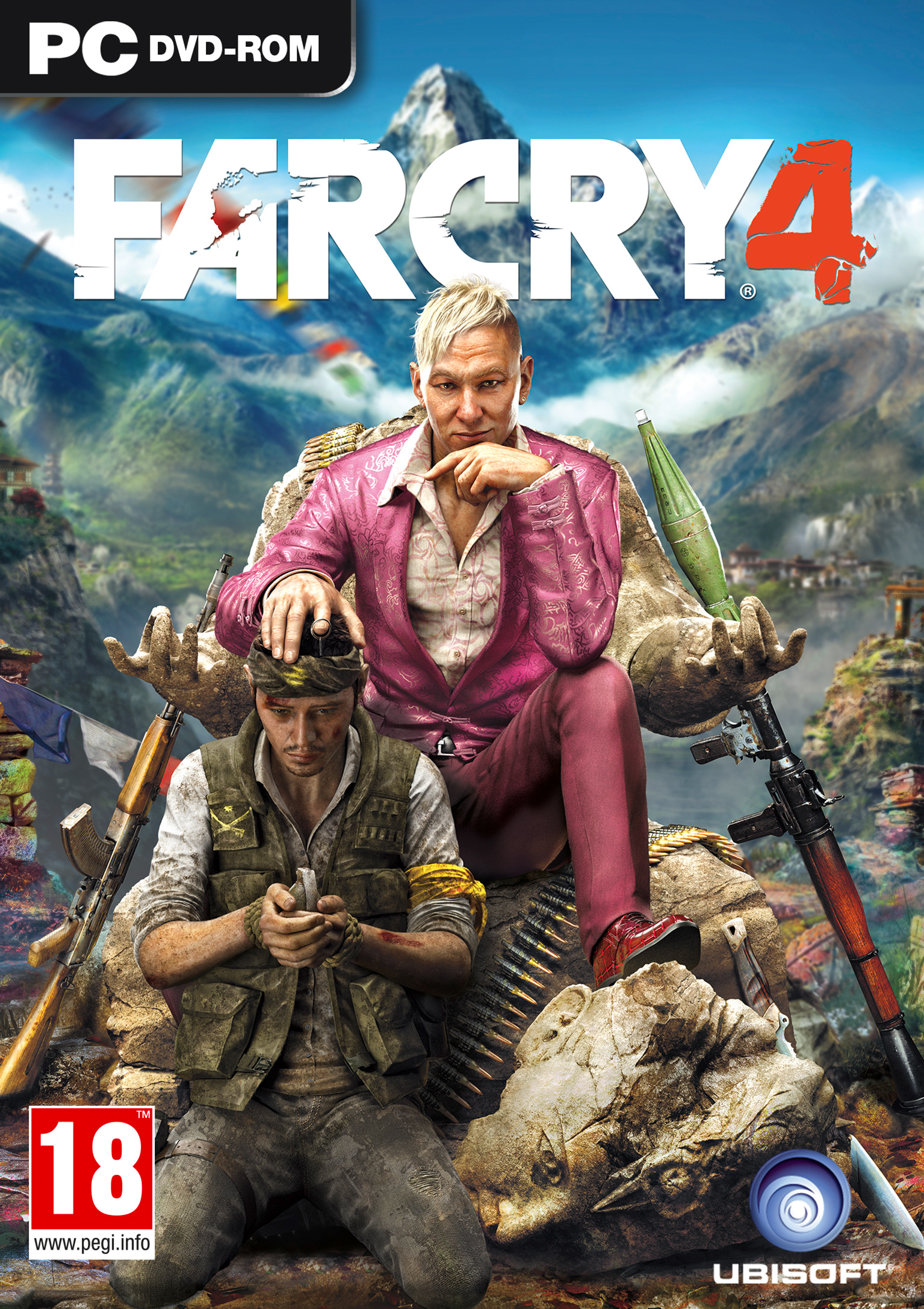 Far Cry 4 - pedn DVD obal