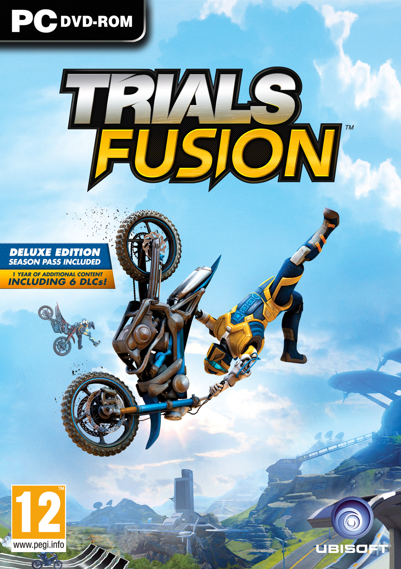 Trials Fusion - pedn DVD obal