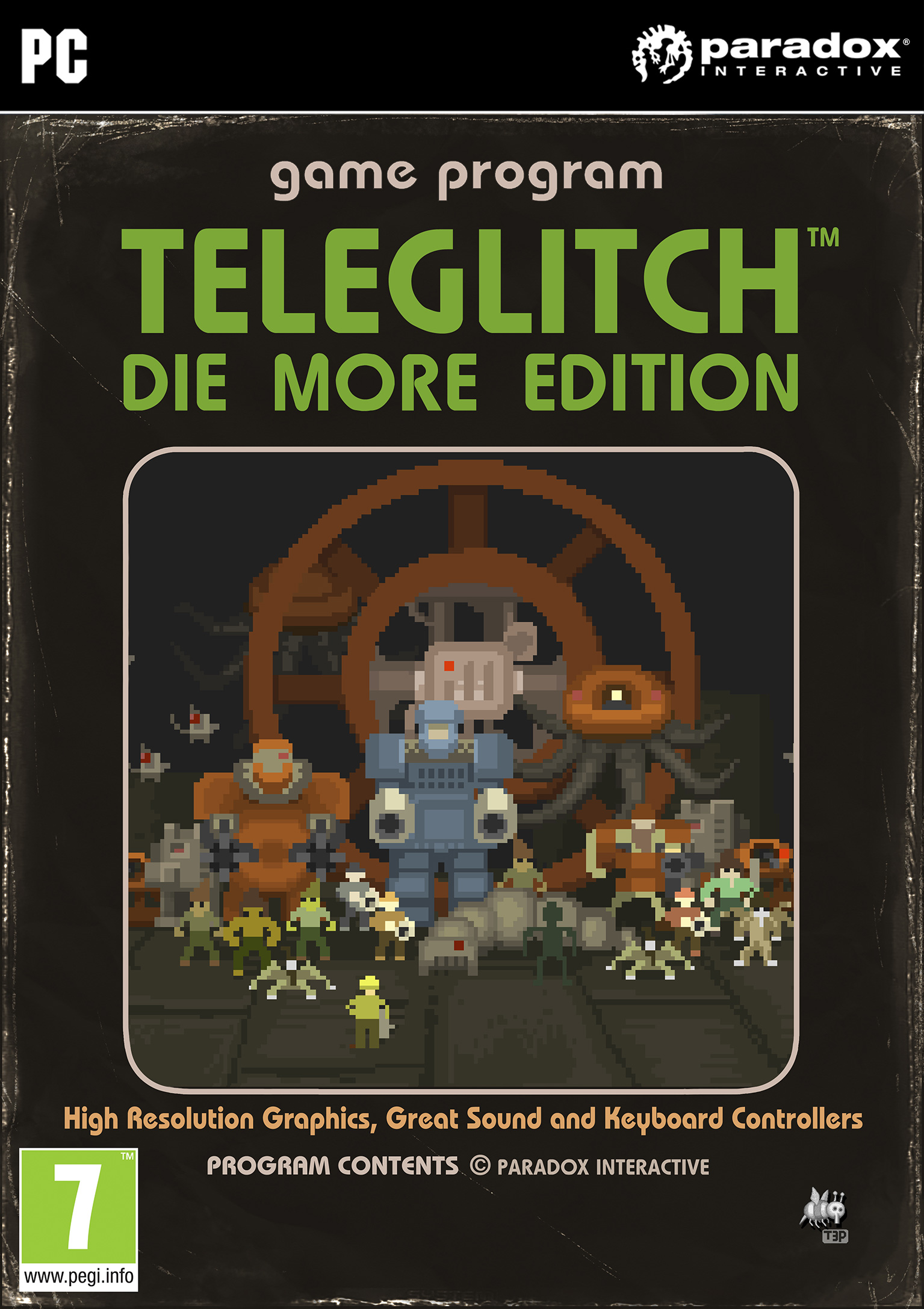 Teleglitch: Die More Edition - pedn DVD obal
