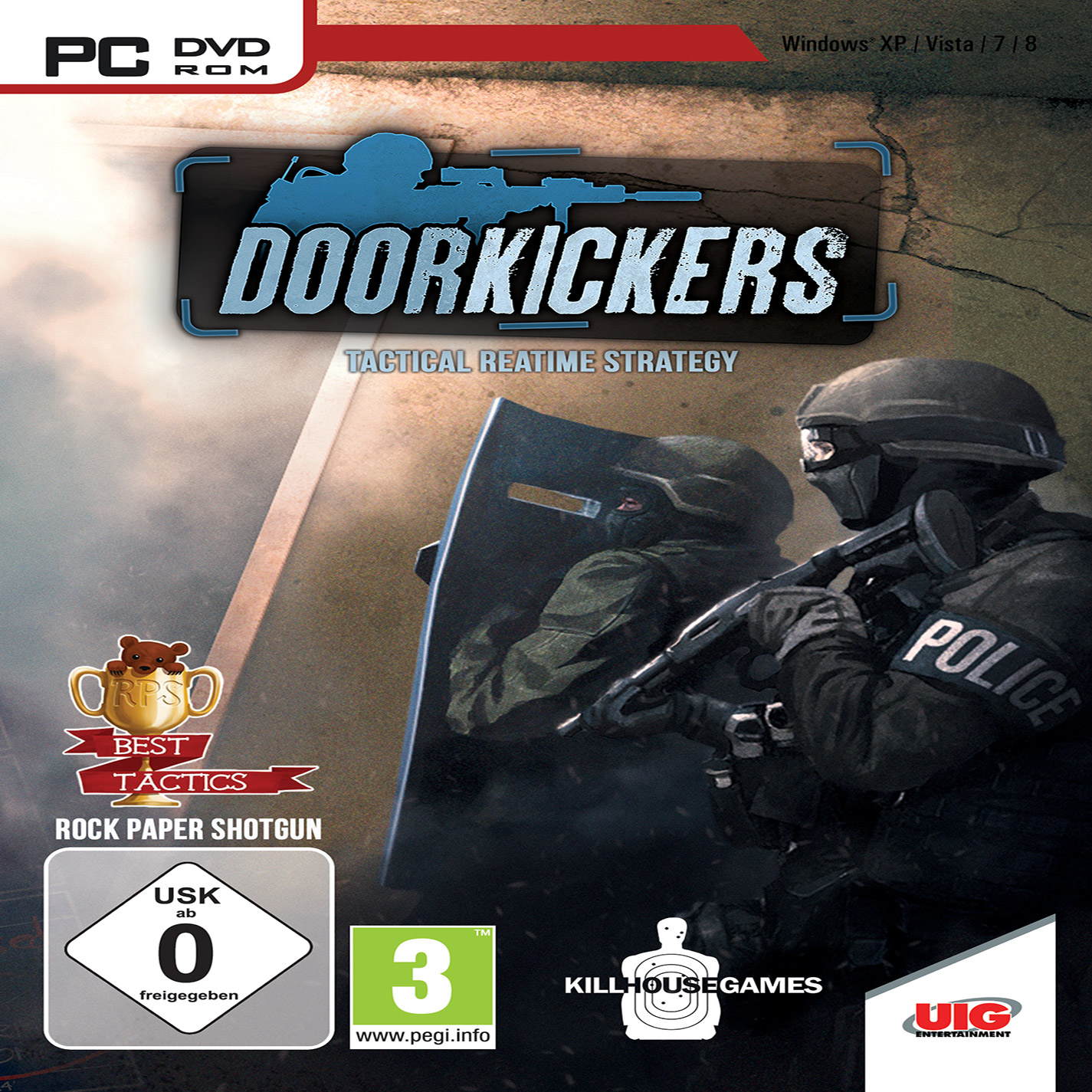 Door Kickers - pedn CD obal