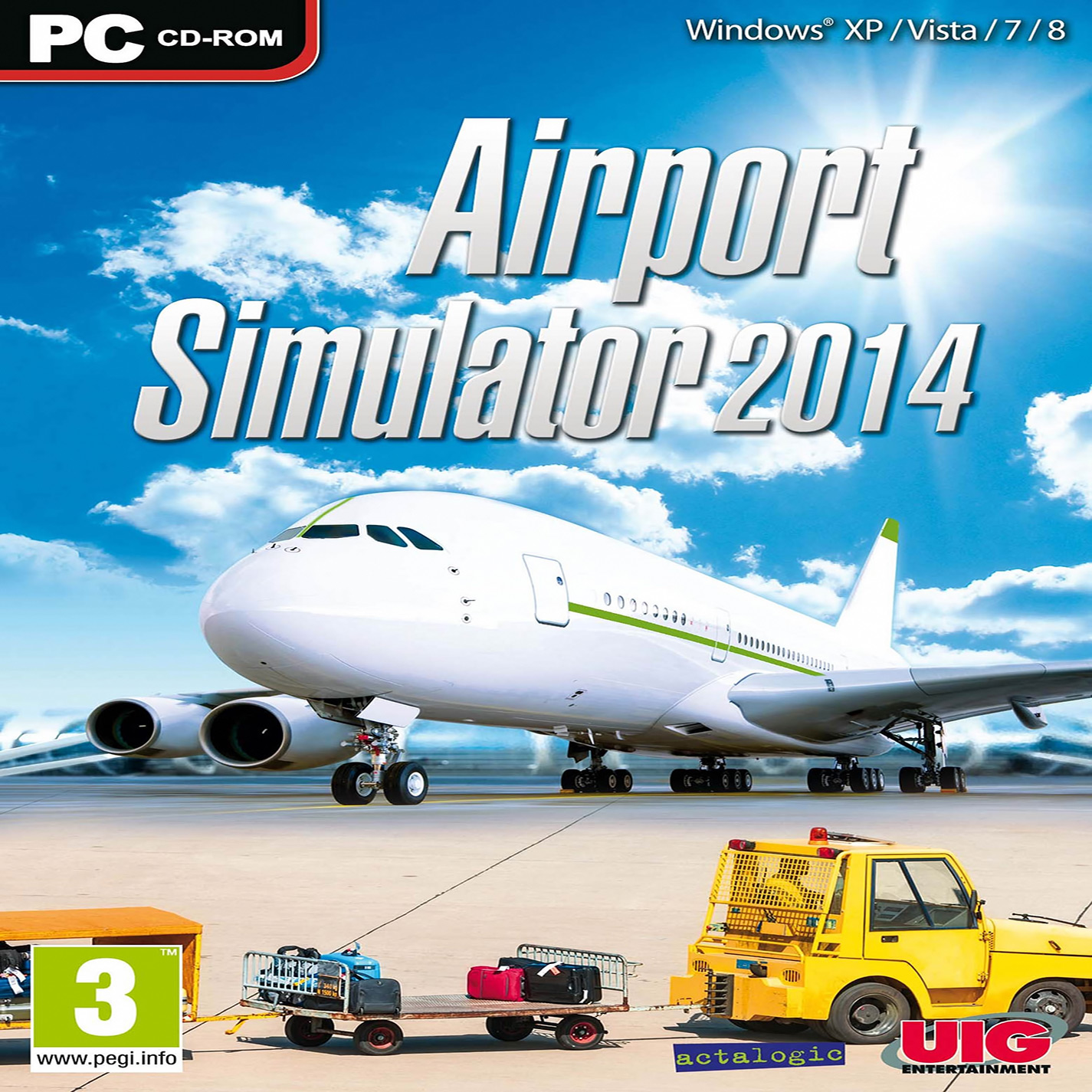 Airport Simulator 2014 - pedn CD obal