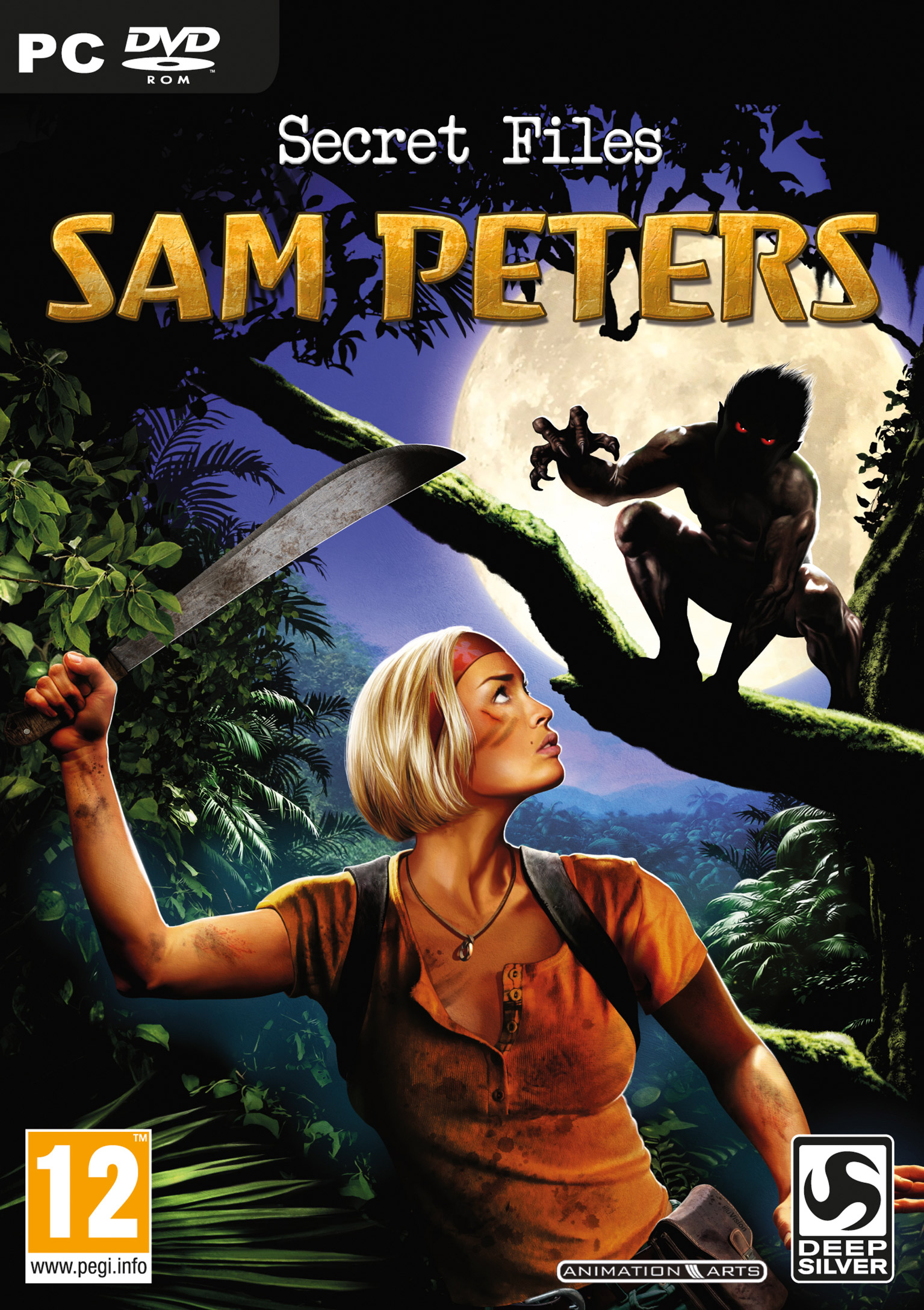 Secret Files: Sam Peters - pedn DVD obal