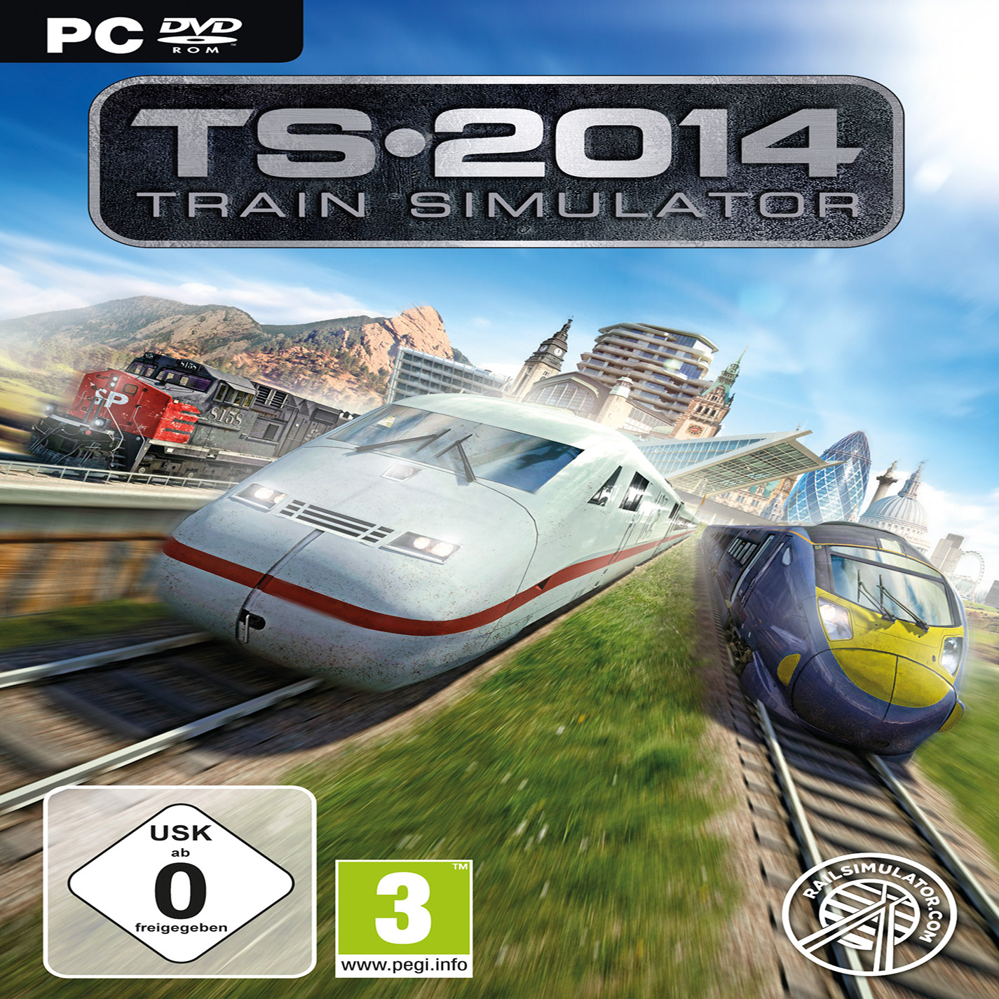 Train Simulator 2014 - pedn CD obal