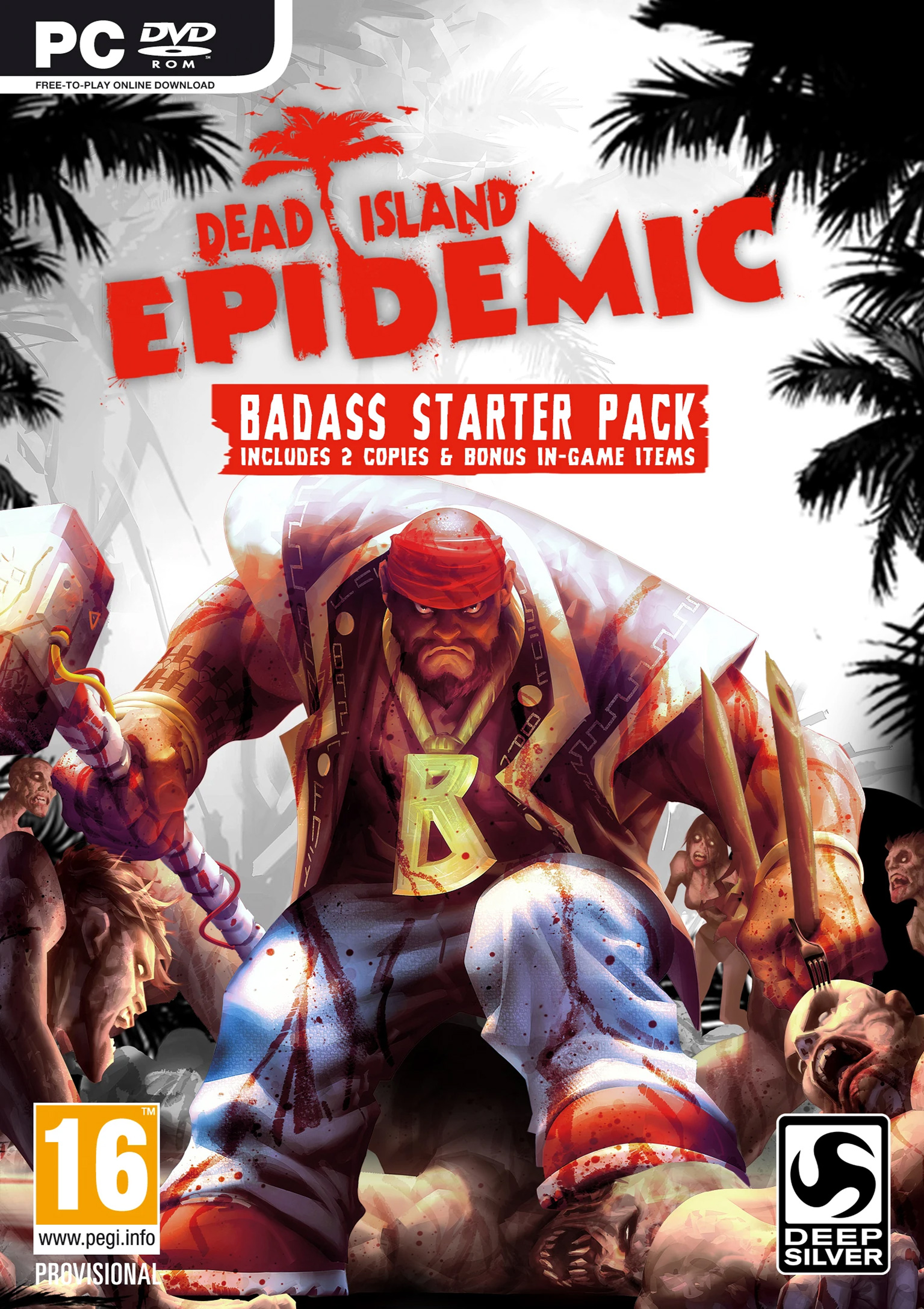 Dead Island: Epidemic - pedn DVD obal
