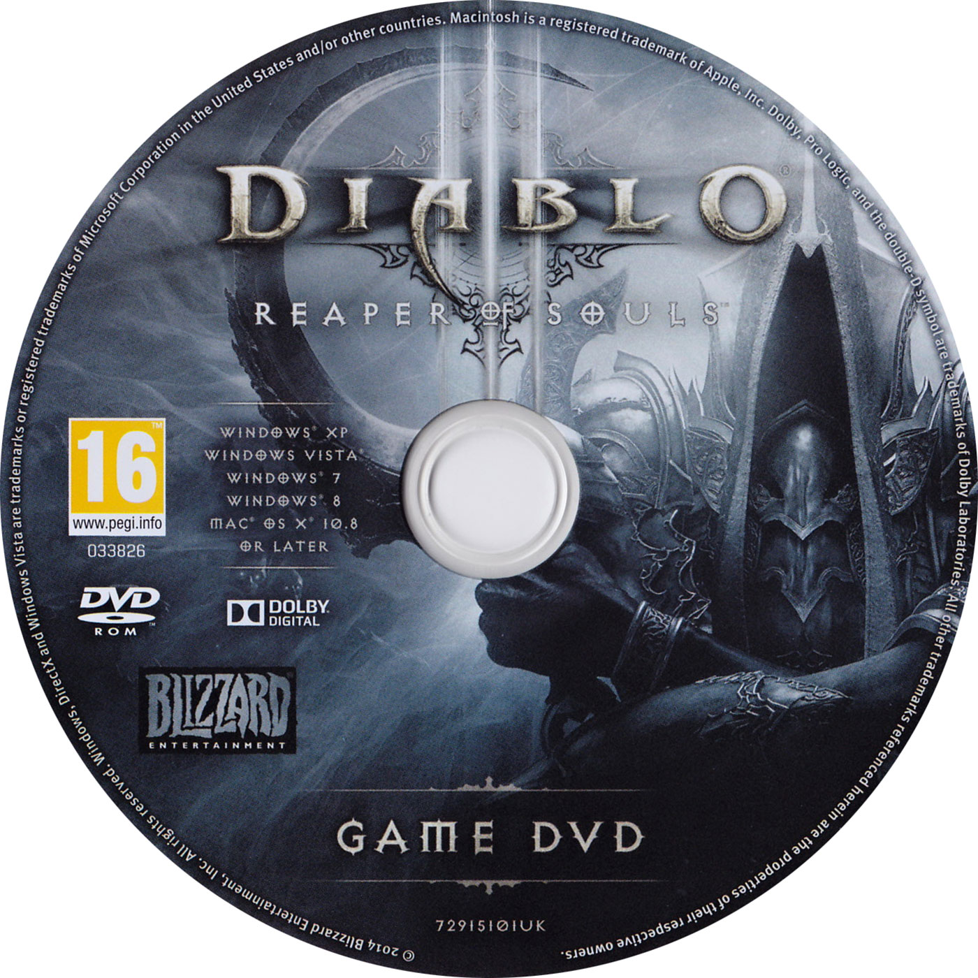Diablo III: Reaper of Souls - CD obal
