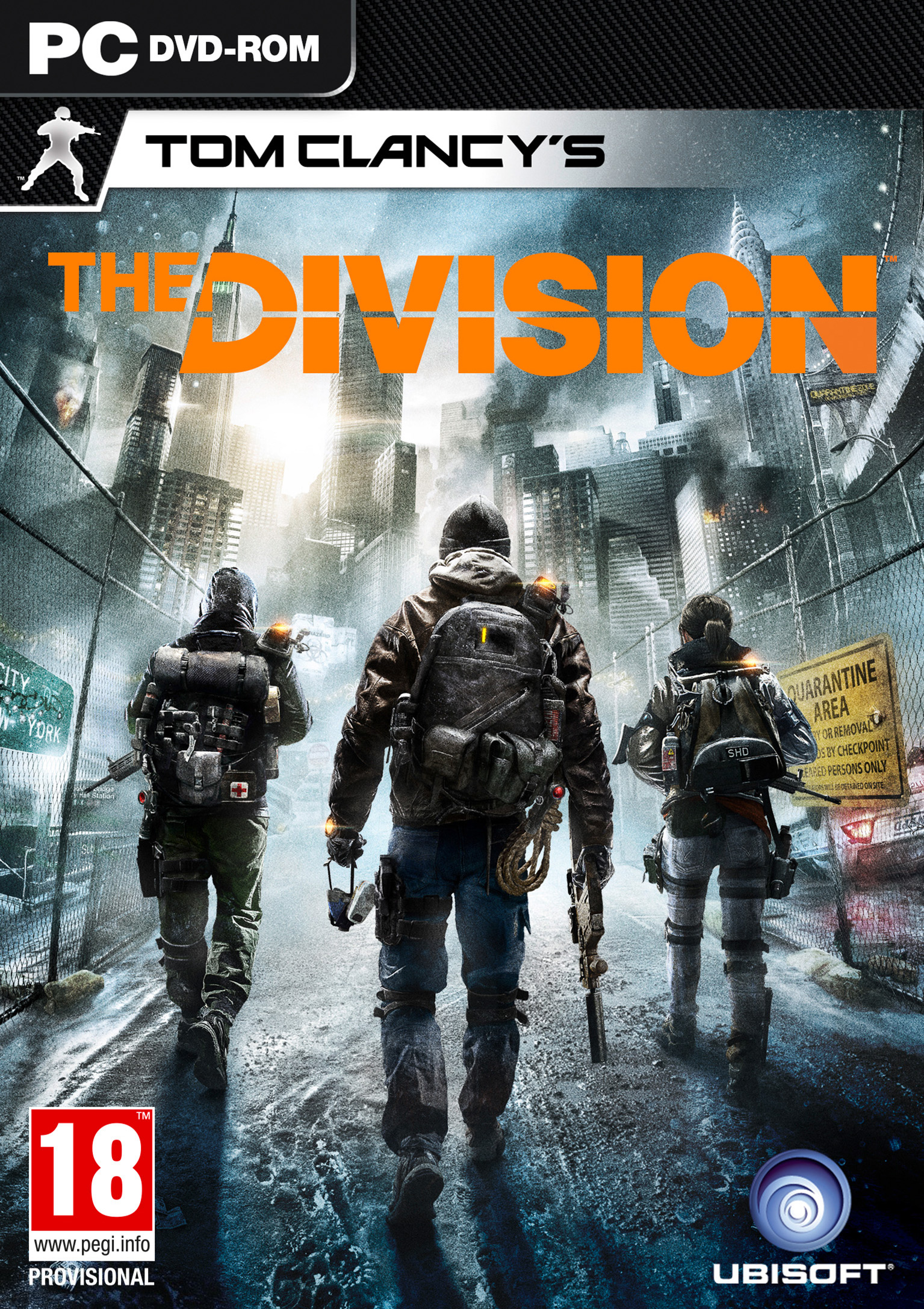 The Division - pedn DVD obal