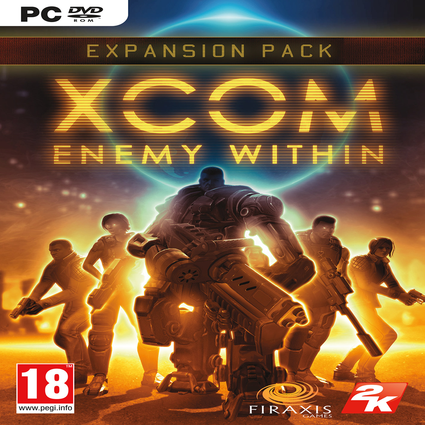 XCOM: Enemy Within - pedn CD obal