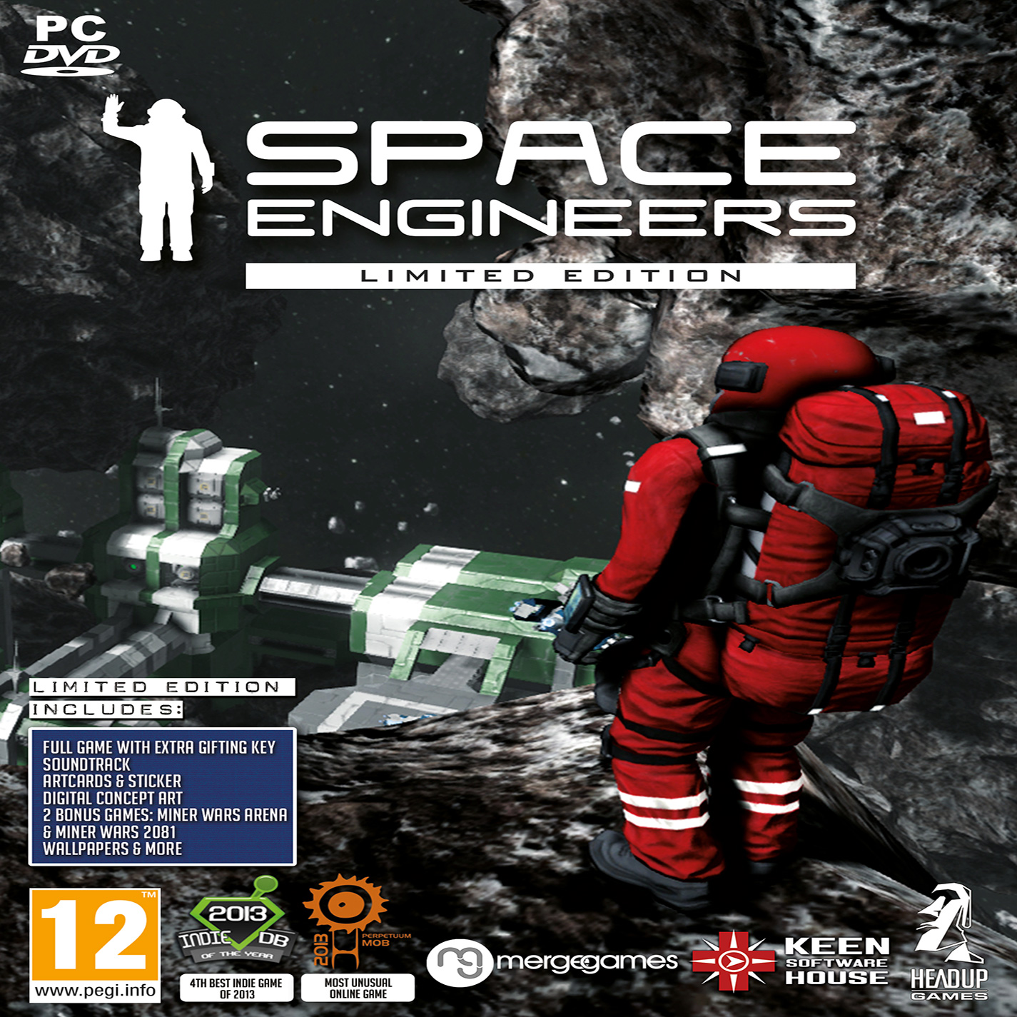 Space Engineers - pedn CD obal