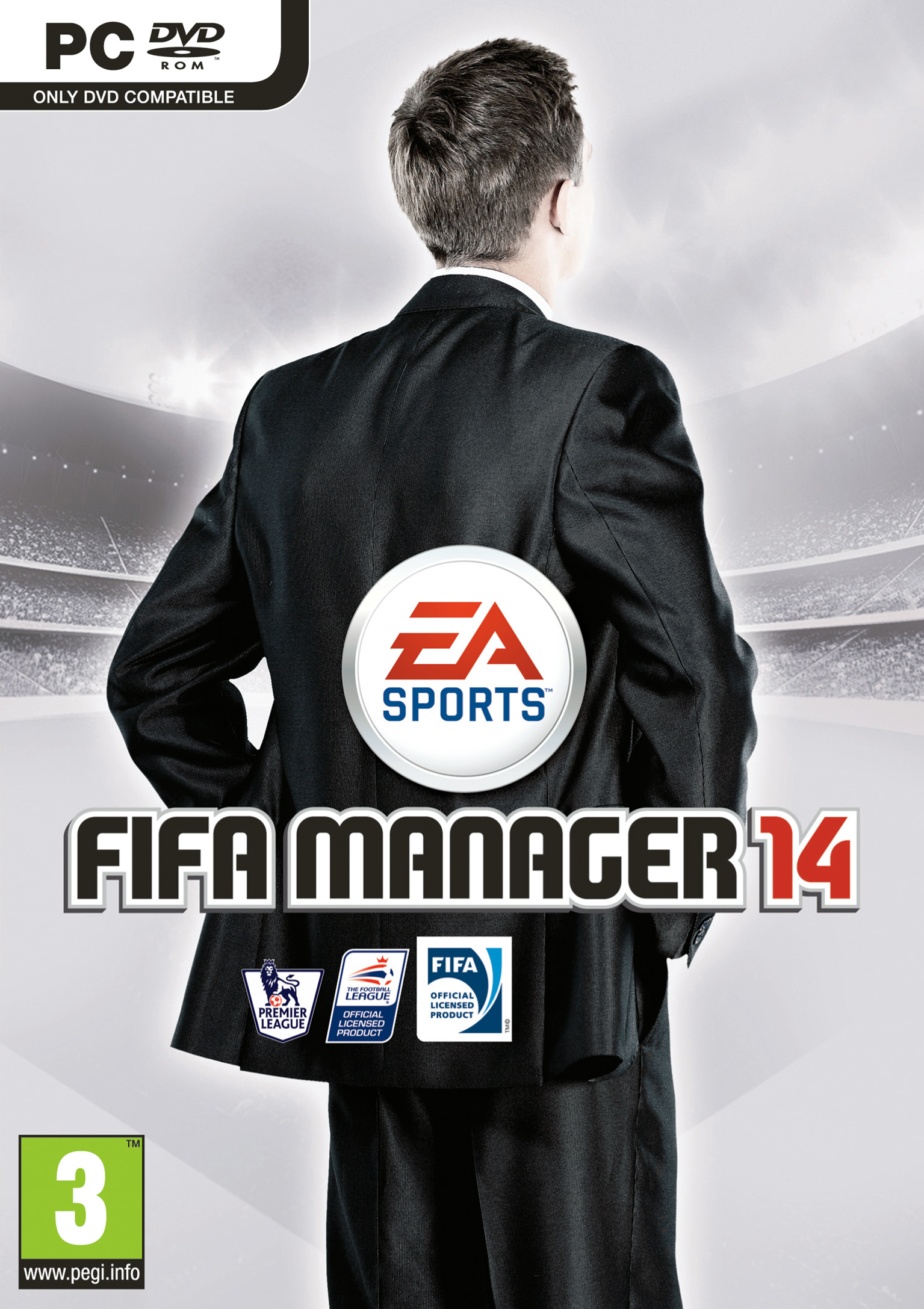 FIFA Manager 14 - pedn DVD obal