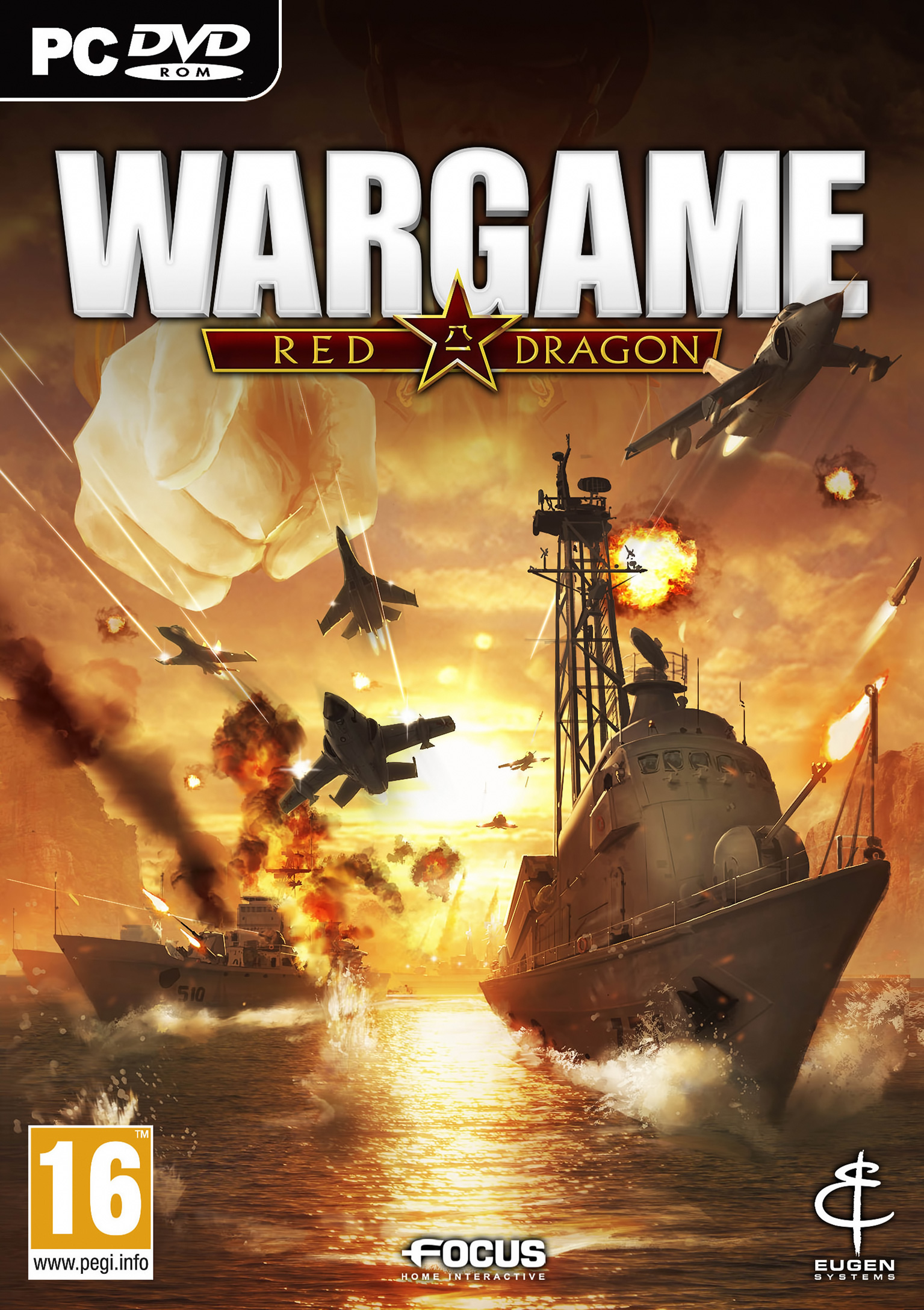 Wargame: Red Dragon - pedn DVD obal